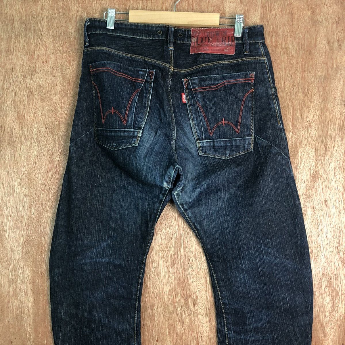 Edwin DLL Edwin Blue Trip Dark Blue Denim Jeans Pants #c300 Size US 30 / EU 46 - 7 Thumbnail