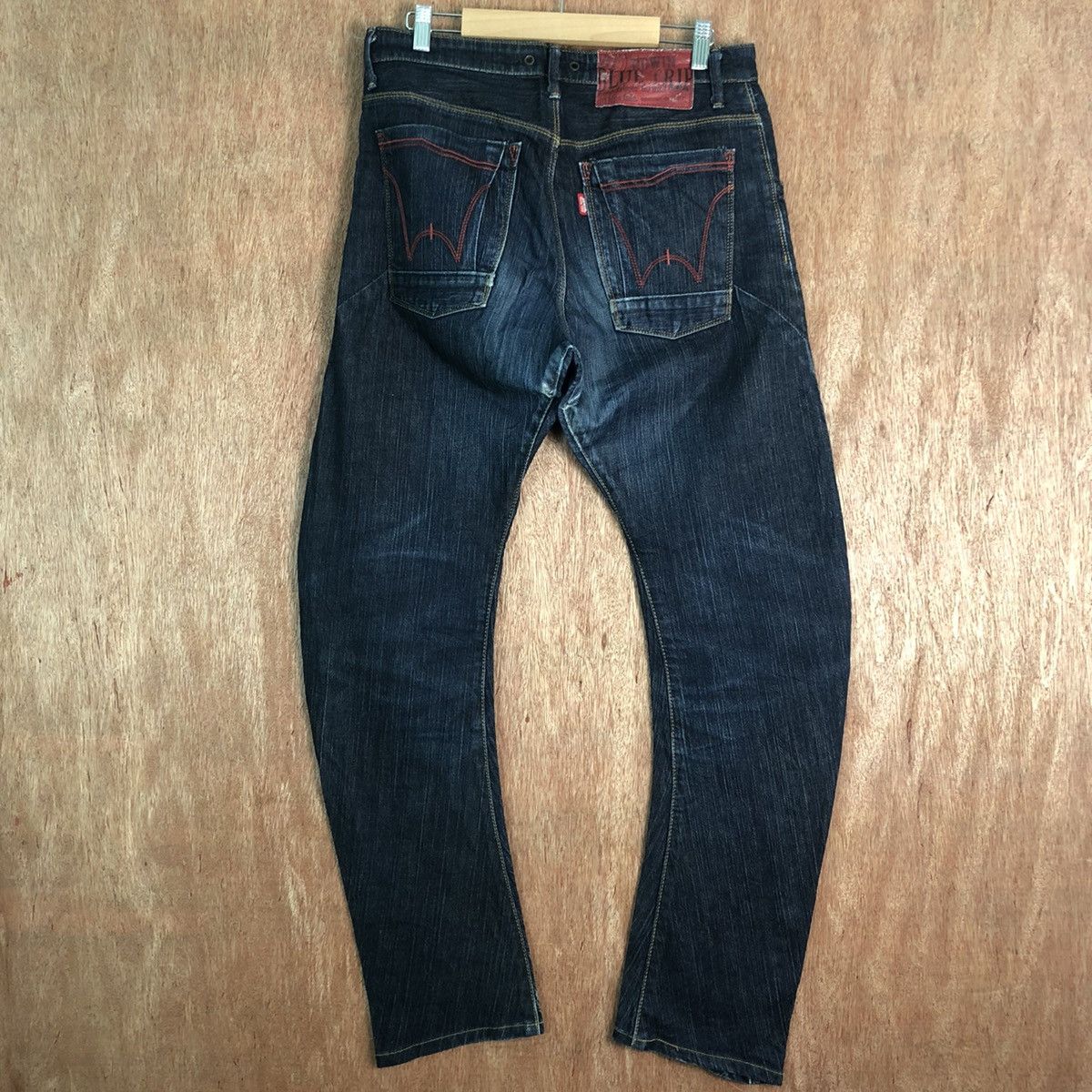 Edwin DLL Edwin Blue Trip Dark Blue Denim Jeans Pants #c300 Size US 30 / EU 46 - 6 Thumbnail