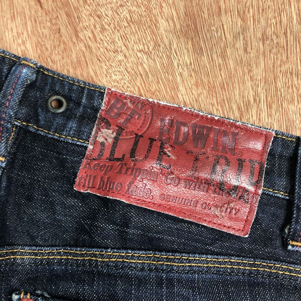 Edwin DLL Edwin Blue Trip Dark Blue Denim Jeans Pants #c300 Size US 30 / EU 46 - 10 Thumbnail