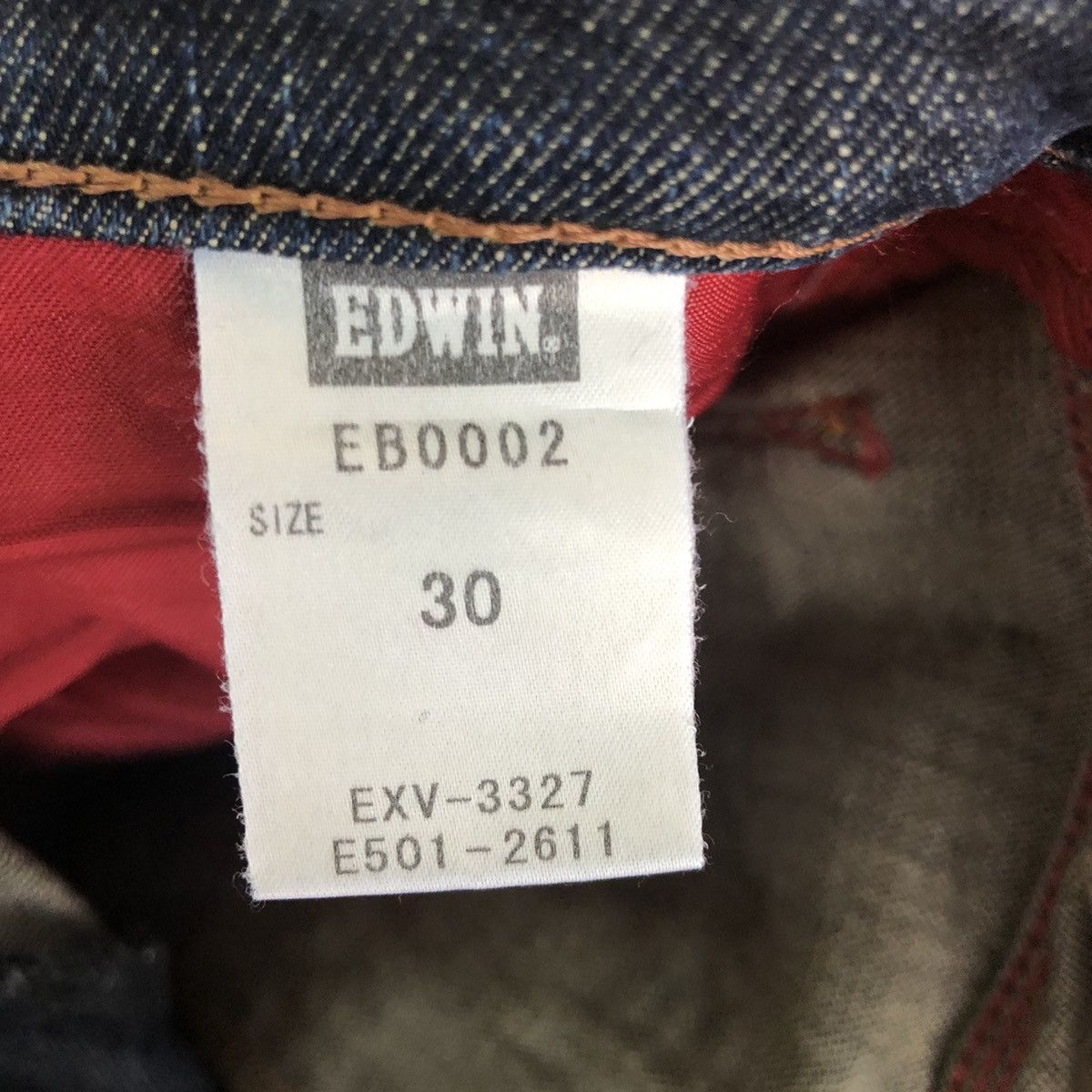 Edwin DLL Edwin Blue Trip Dark Blue Denim Jeans Pants #c300 Size US 30 / EU 46 - 11 Thumbnail