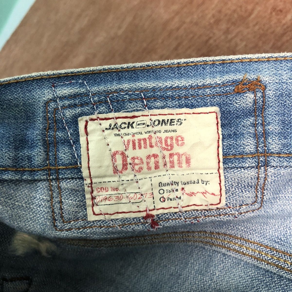 Jack & Jones DLL Jack & Jones Vintage Denim Light BLue Jeans Pants #c295 Size US 31 - 10 Thumbnail