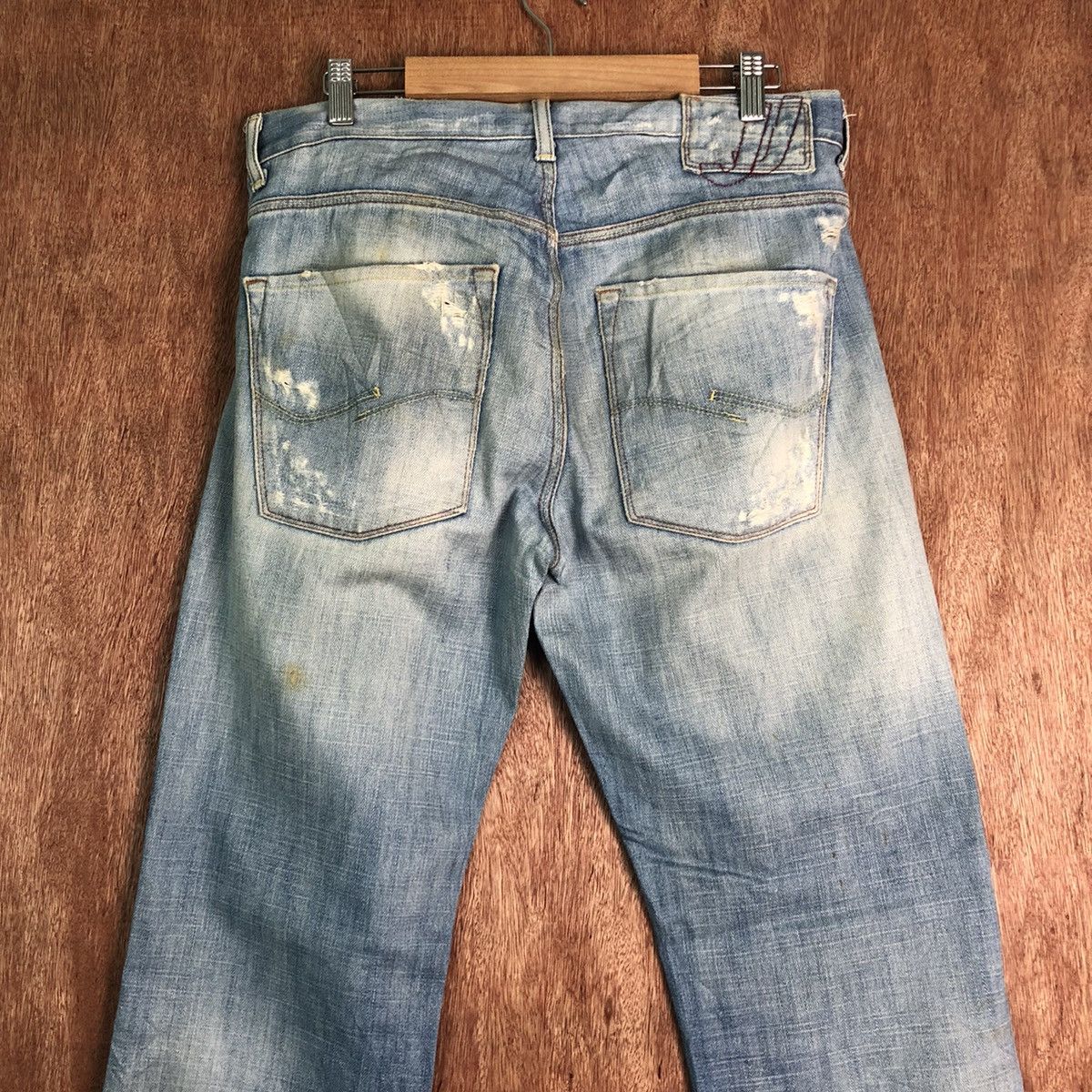 Jack & Jones DLL Jack & Jones Vintage Denim Light BLue Jeans Pants #c295 Size US 31 - 7 Thumbnail