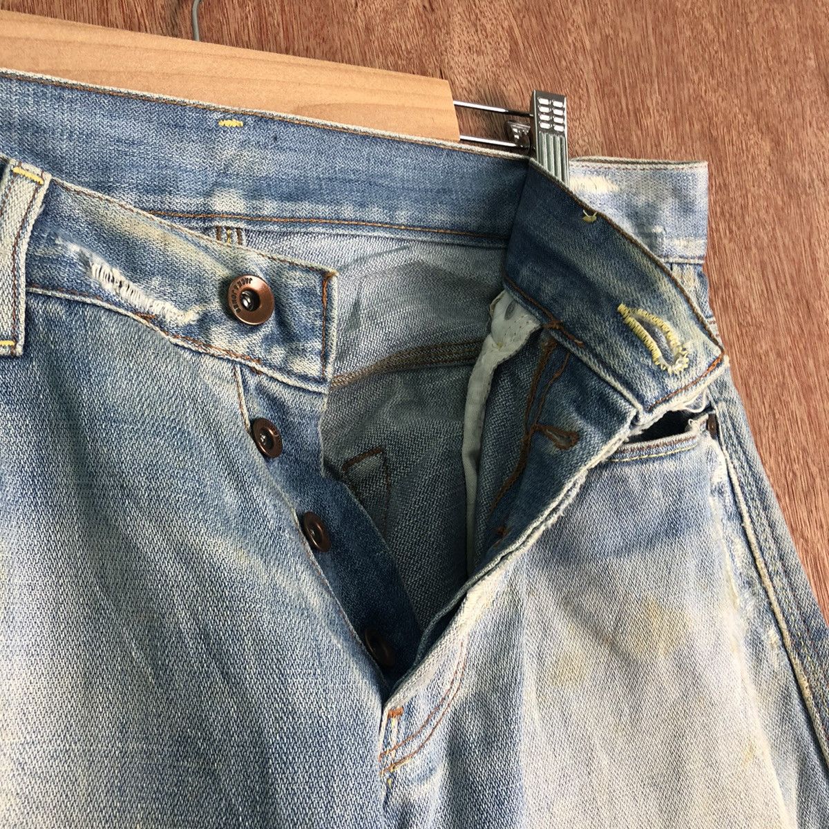Jack & Jones DLL Jack & Jones Vintage Denim Light BLue Jeans Pants #c295 Size US 31 - 5 Thumbnail