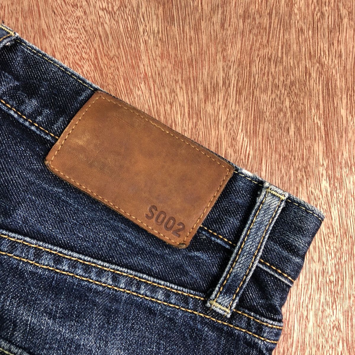 Uniqlo DLL UJ Uniqlo Dark Blue Denim Jeans Pants #c282 Size US 29 - 9 Thumbnail