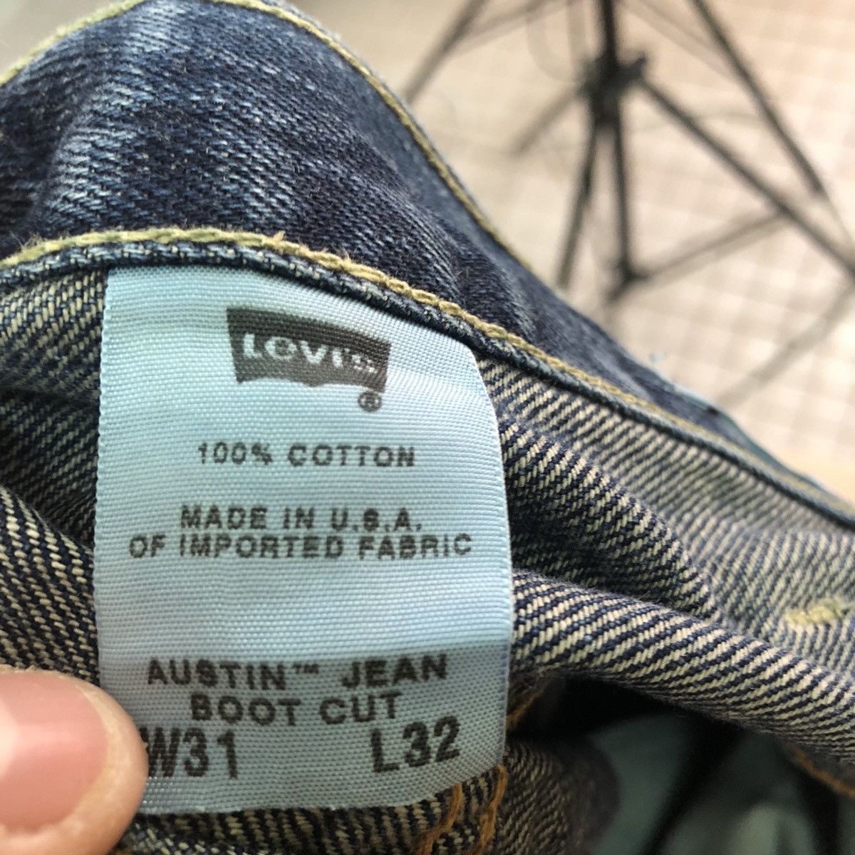Levi's Levi's Strauss bootcut Vintage Blue Denim Jeans Pants #c307 Size US 32 / EU 48 - 14 Thumbnail