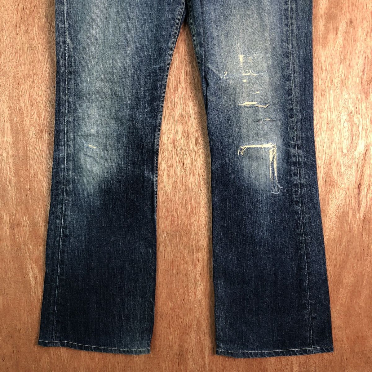 Levi's Levi's Strauss bootcut Vintage Blue Denim Jeans Pants #c307 Size US 32 / EU 48 - 3 Thumbnail