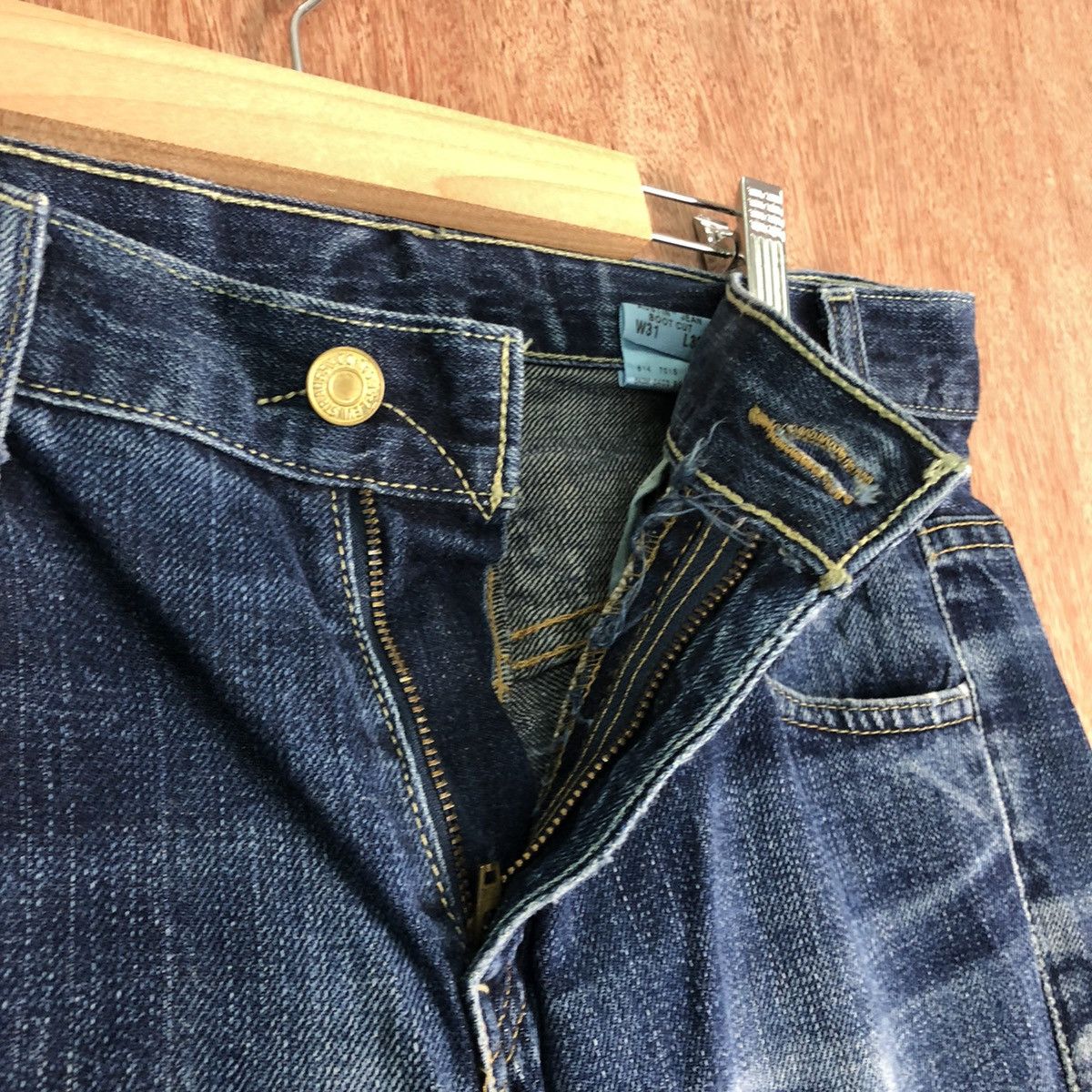 Levi's Levi's Strauss bootcut Vintage Blue Denim Jeans Pants #c307 Size US 32 / EU 48 - 7 Thumbnail