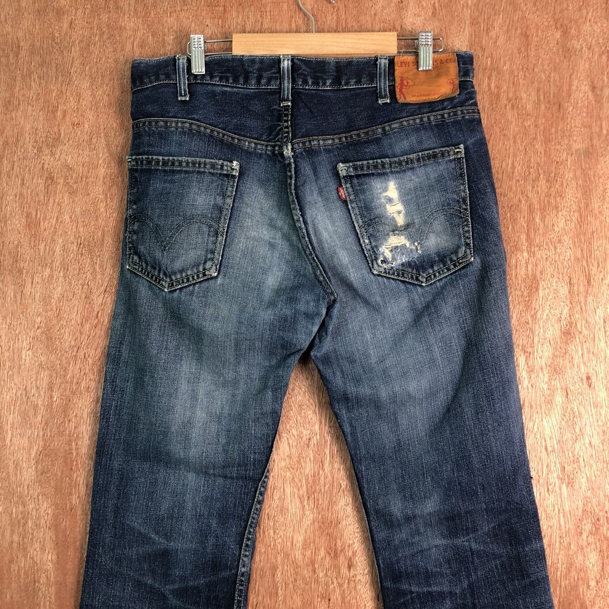 Levi's Levi's Strauss bootcut Vintage Blue Denim Jeans Pants #c307 Size US 32 / EU 48 - 9 Thumbnail