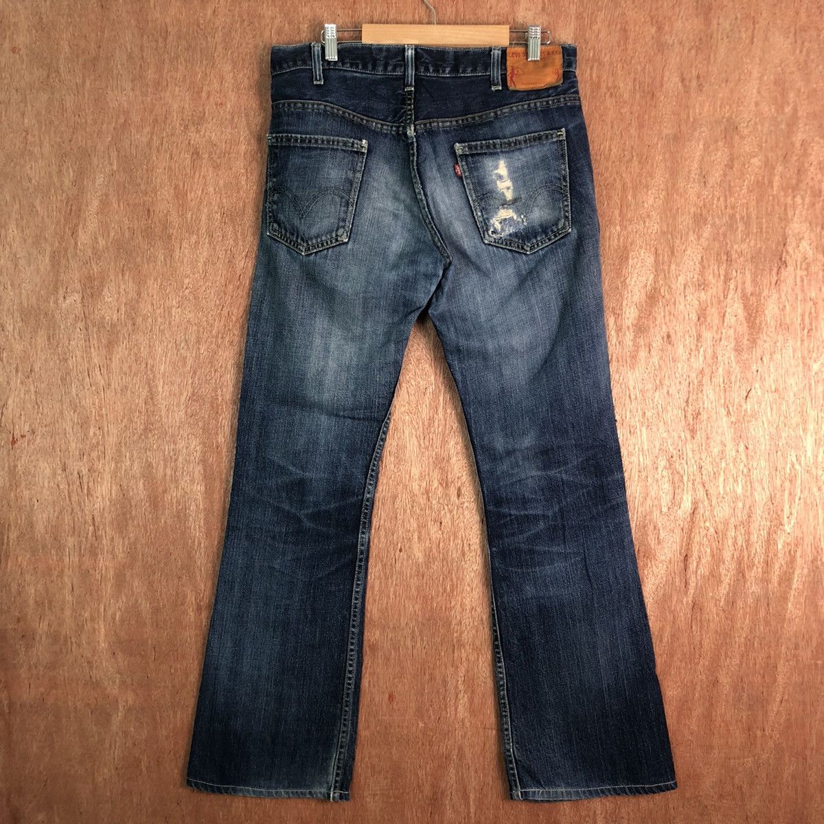 Levi's Levi's Strauss bootcut Vintage Blue Denim Jeans Pants #c307 Size US 32 / EU 48 - 8 Thumbnail