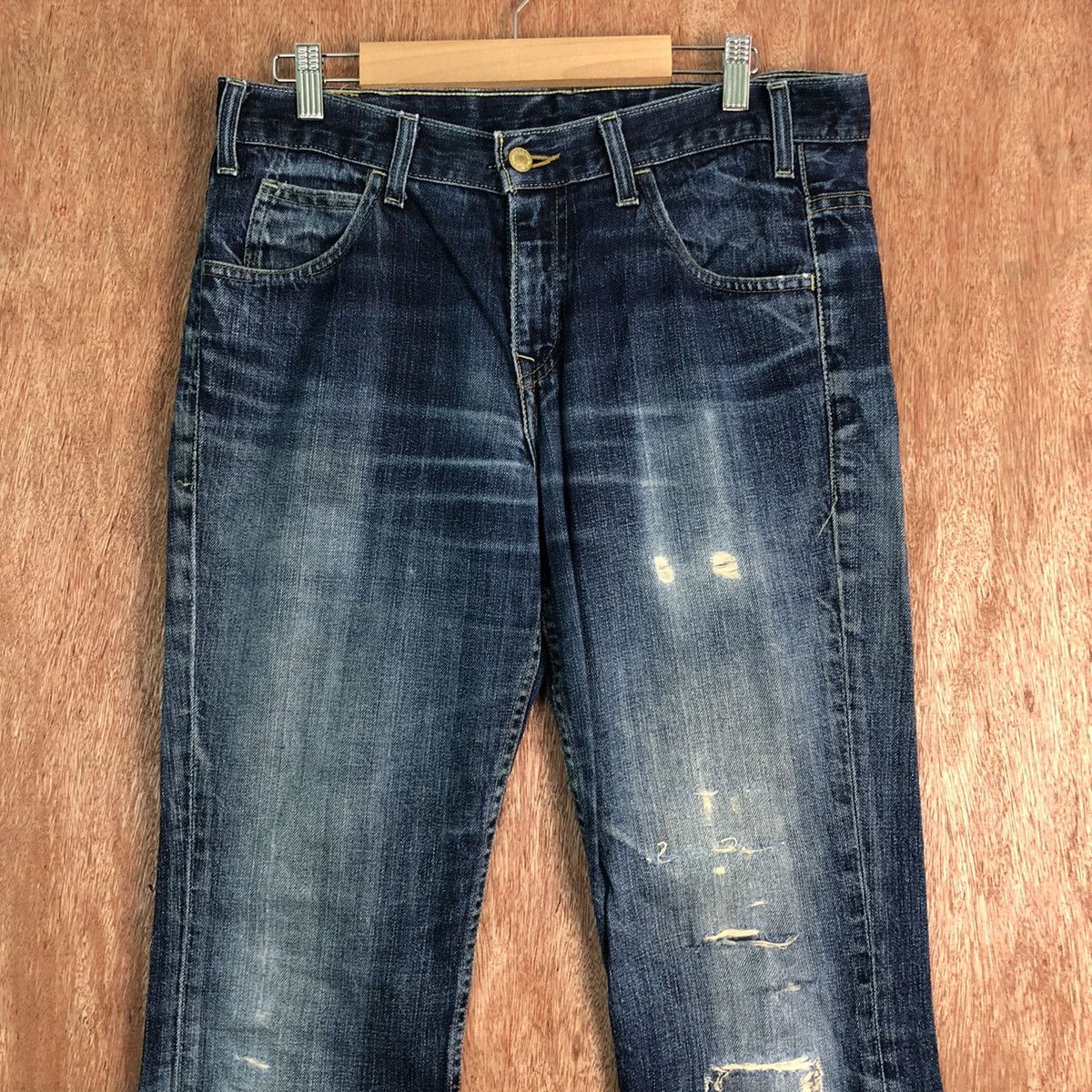 Levi's Levi's Strauss bootcut Vintage Blue Denim Jeans Pants #c307 Size US 32 / EU 48 - 2 Thumbnail