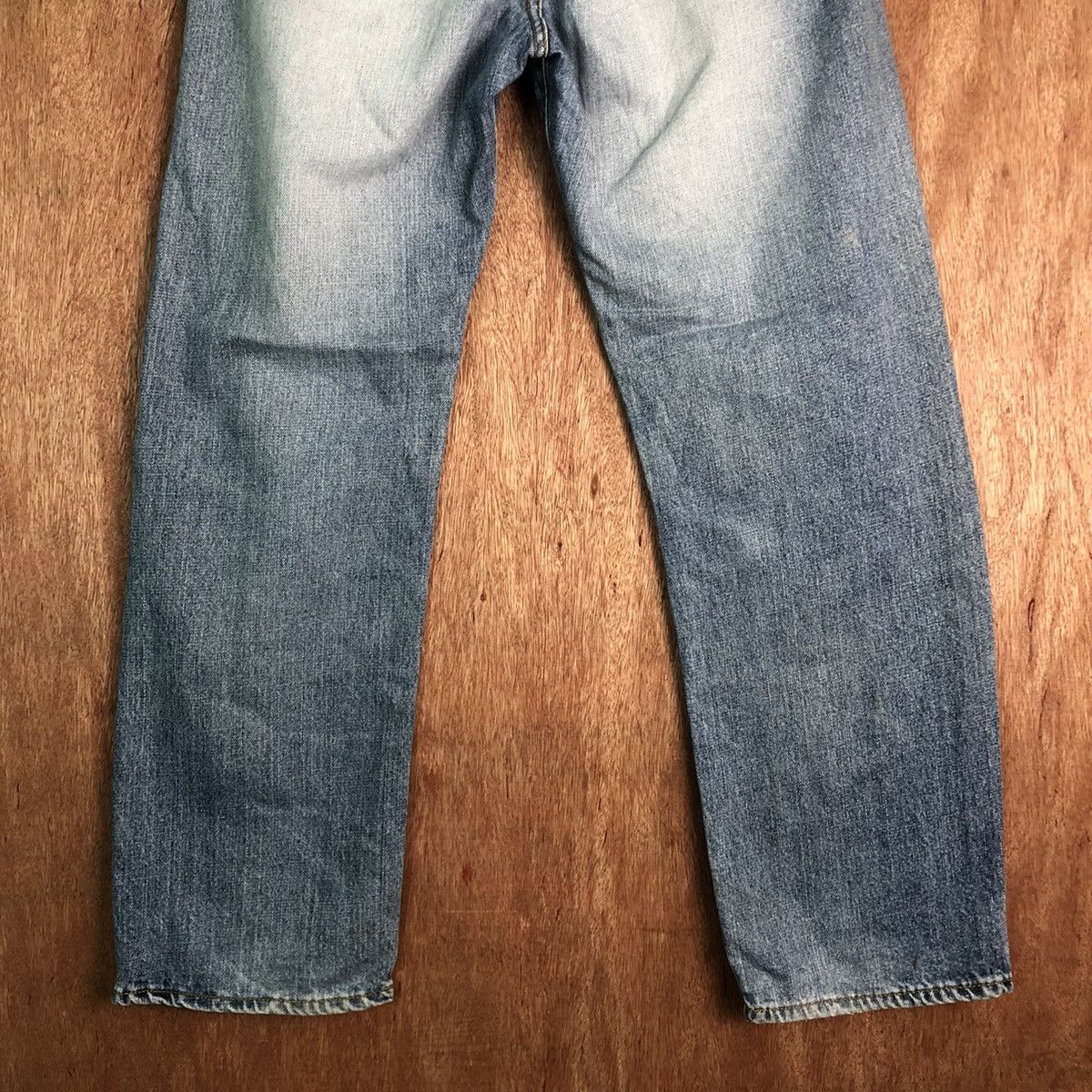 Uniqlo DLL Uniqlo Blue distressed Denim Jeans Pants #c292 Size US 33 - 8 Thumbnail