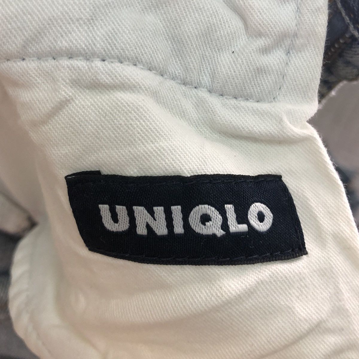 Uniqlo DLL Uniqlo Blue distressed Denim Jeans Pants #c292 Size US 33 - 9 Thumbnail