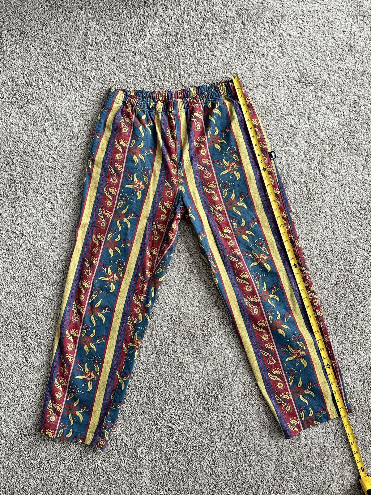 Stussy Stussy Fleur Stripe Beach Pants | Grailed