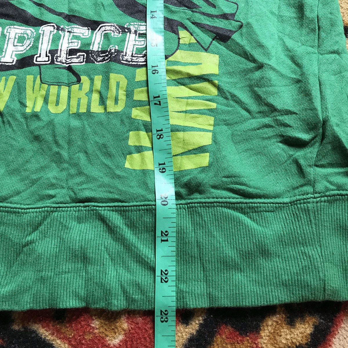 One Piece zoro green crewneck | one piece official brand Size US XS / EU 42 / 0 - 6 Thumbnail