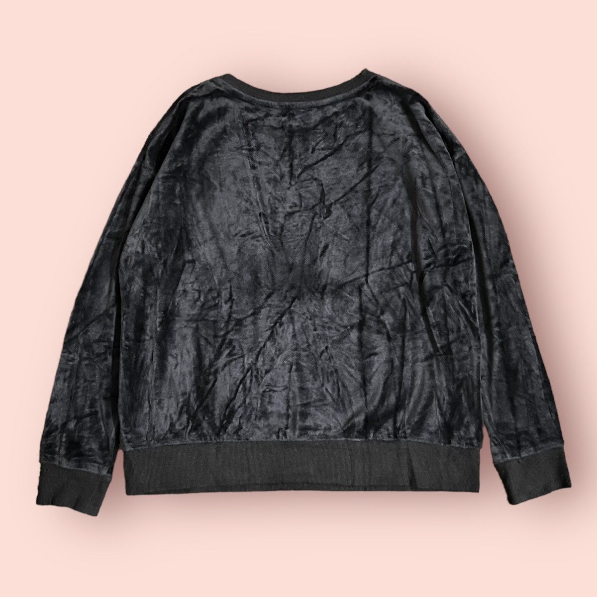 Cartoon Network × GU × Japanese Brand RARE BLACK VELVET HELLO KITTY X GU PULLOVER SWEATSHIRT Size L / US 10 / IT 46 - 11 Thumbnail