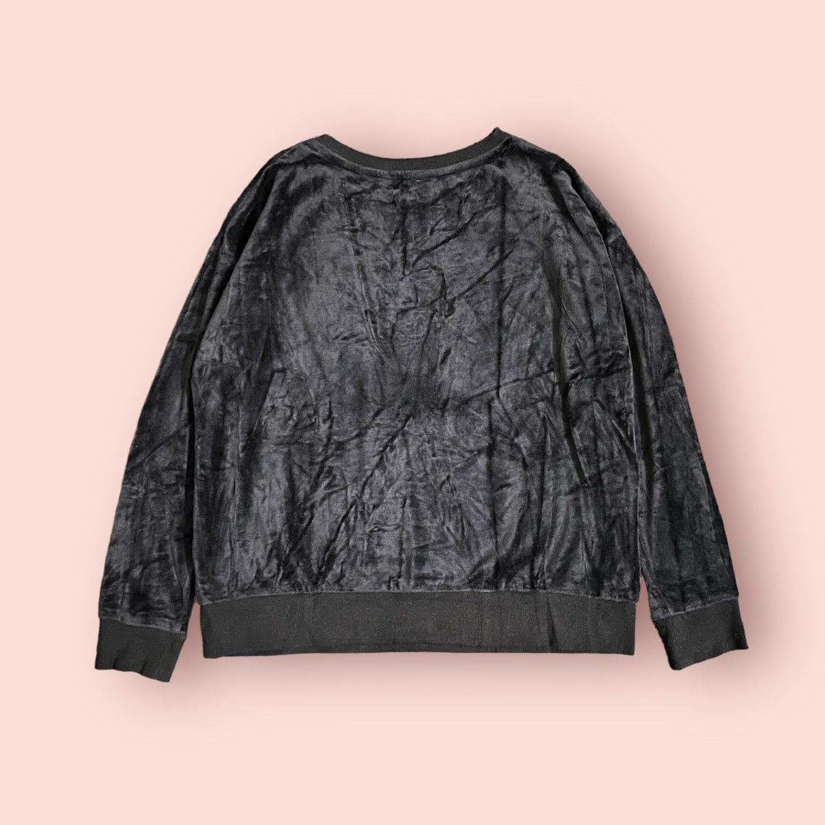 Cartoon Network × GU × Japanese Brand RARE BLACK VELVET HELLO KITTY X GU PULLOVER SWEATSHIRT Size L / US 10 / IT 46 - 12 Thumbnail