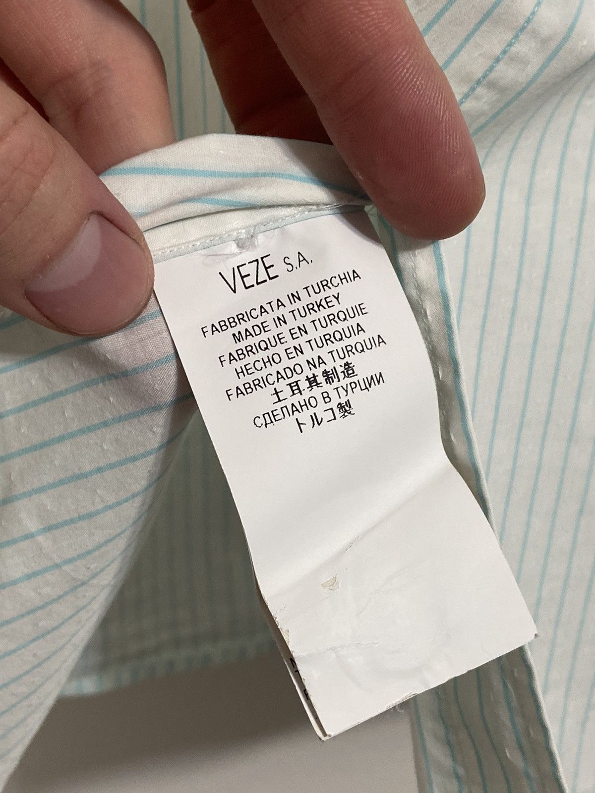 Versace Versace Collection Button Up Shirt Size US S / EU 44-46 / 1 - 11 Thumbnail