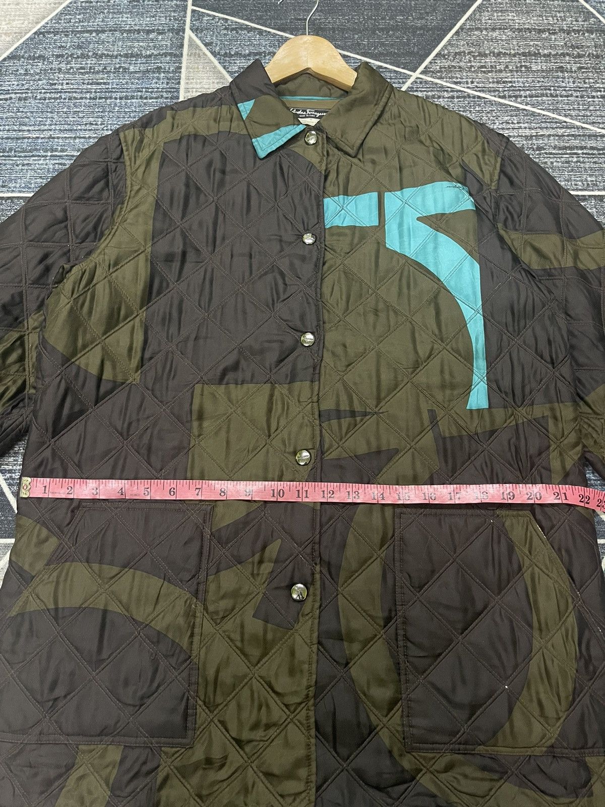 Salvatore Ferragamo 🔥🔥SALVATORE FERRAGAMO QUILTED JACKET Size US L / EU 52-54 / 3 - 16 Thumbnail