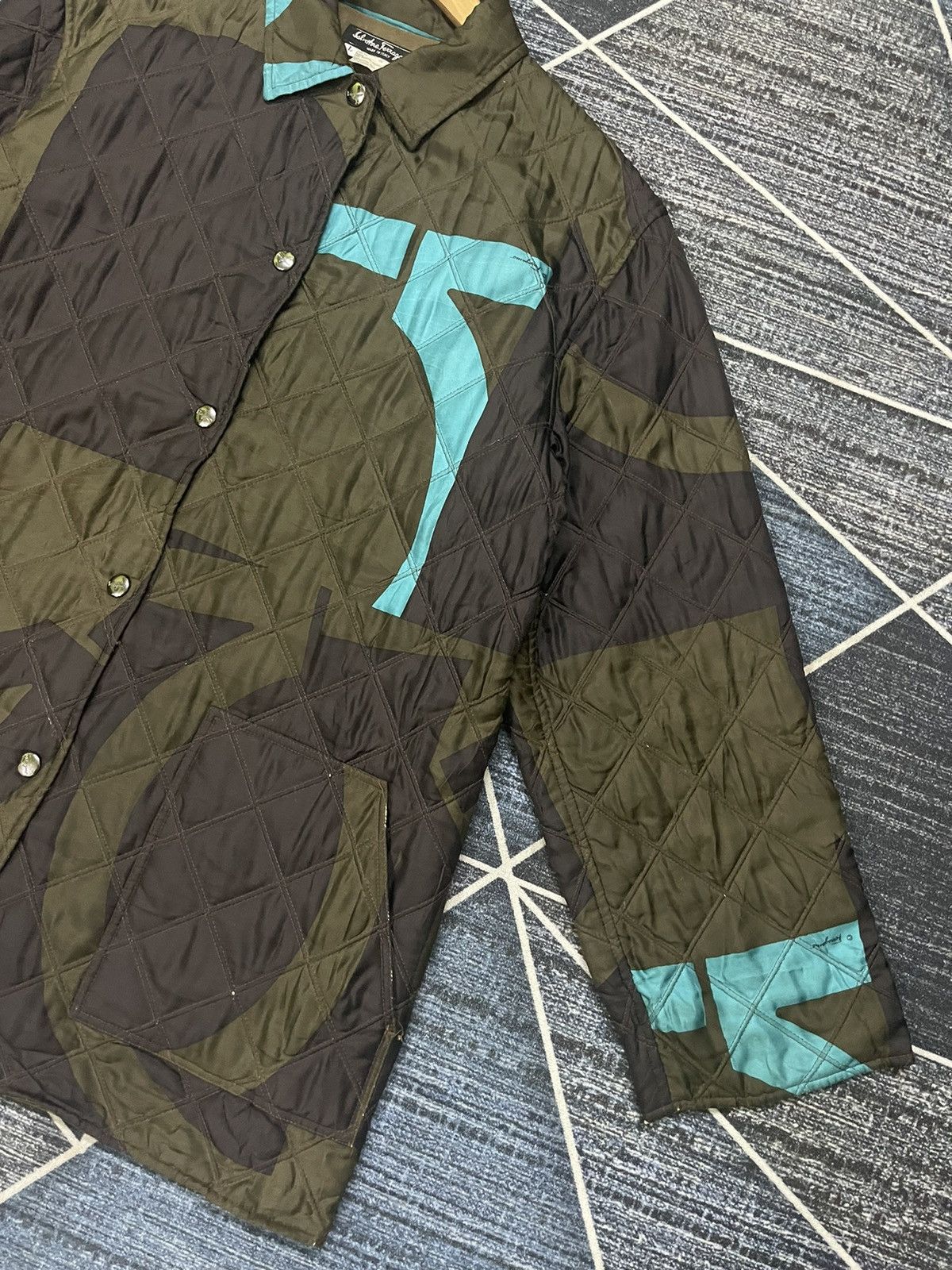 Salvatore Ferragamo 🔥🔥SALVATORE FERRAGAMO QUILTED JACKET Size US L / EU 52-54 / 3 - 4 Thumbnail