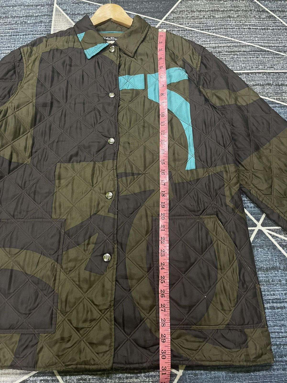 Salvatore Ferragamo 🔥🔥SALVATORE FERRAGAMO QUILTED JACKET Size US L / EU 52-54 / 3 - 17 Thumbnail