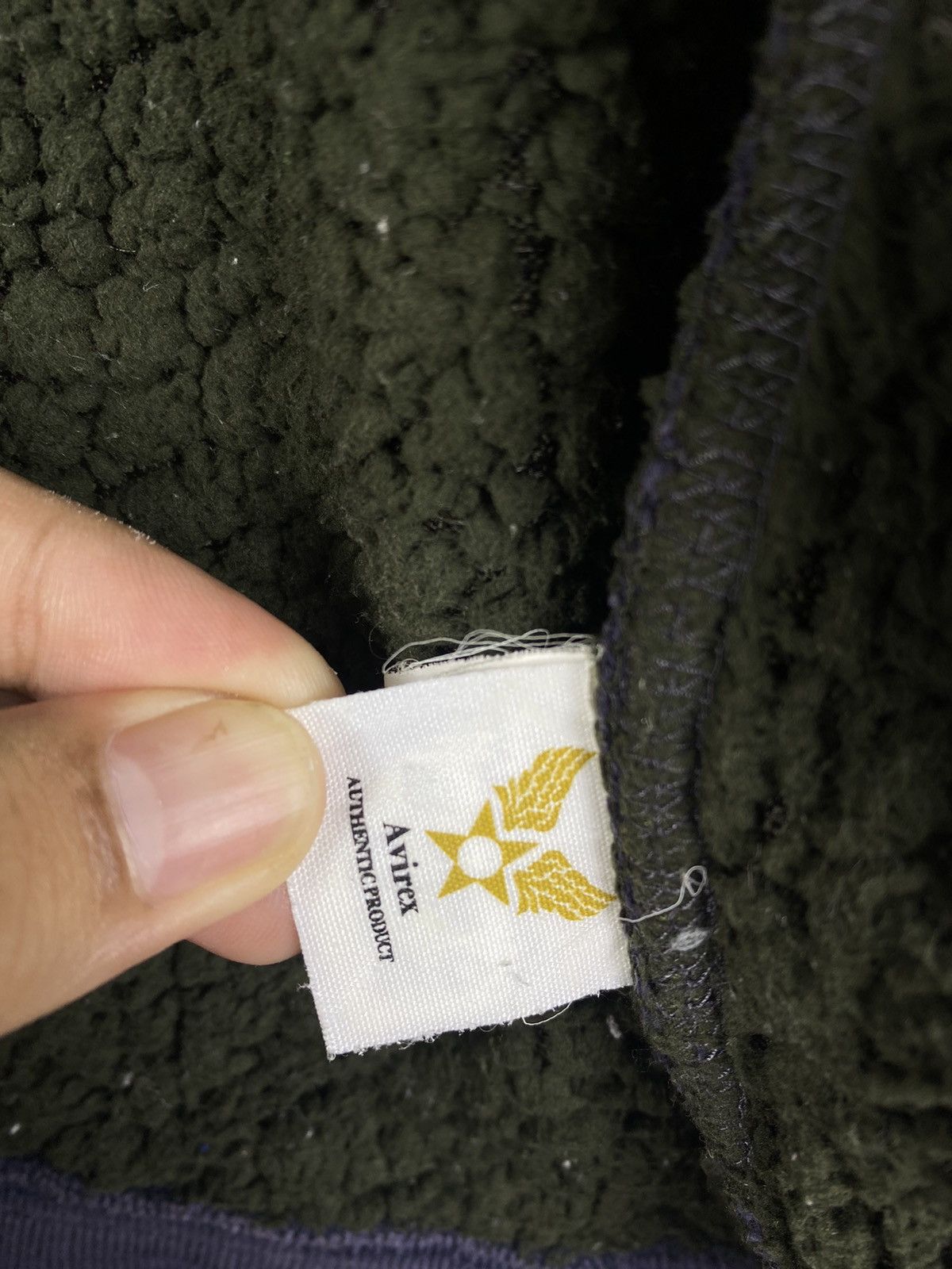 Avirex Vintage Avirex Us Air Force Zip Up Hoodie Sherpa jacket Size US M / EU 48-50 / 2 - 8 Thumbnail