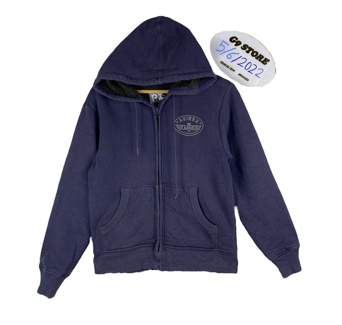 Avirex Vintage Avirex Us Air Force Zip Up Hoodie Sherpa jacket Size US M / EU 48-50 / 2 - 4 Thumbnail