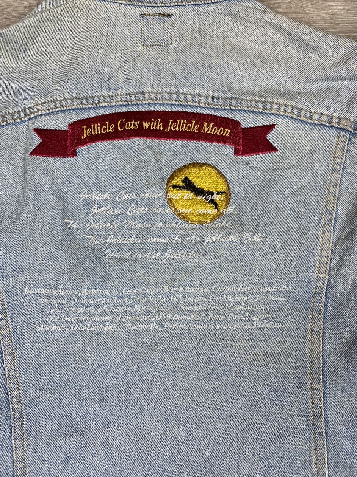 Lee STEAL 🔥 VINTAGE 80s LEE PATD DENIM JEANS RACING JACKET Size US L / EU 52-54 / 3 - 14 Thumbnail