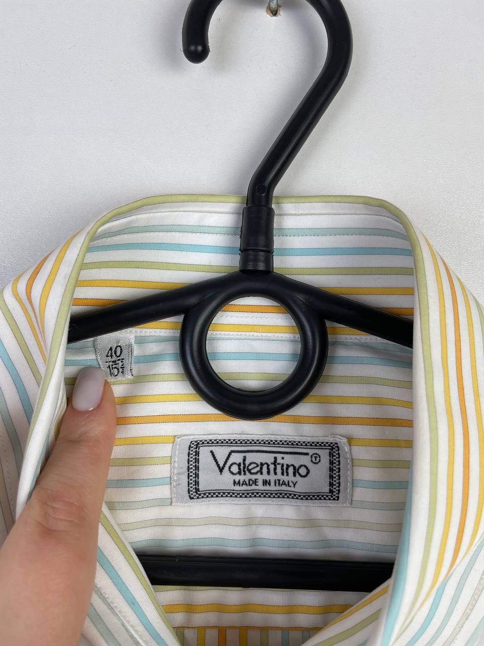 Valentino NEW Valentino vintage shirt size L Size US L / EU 52-54 / 3 - 2 Thumbnail