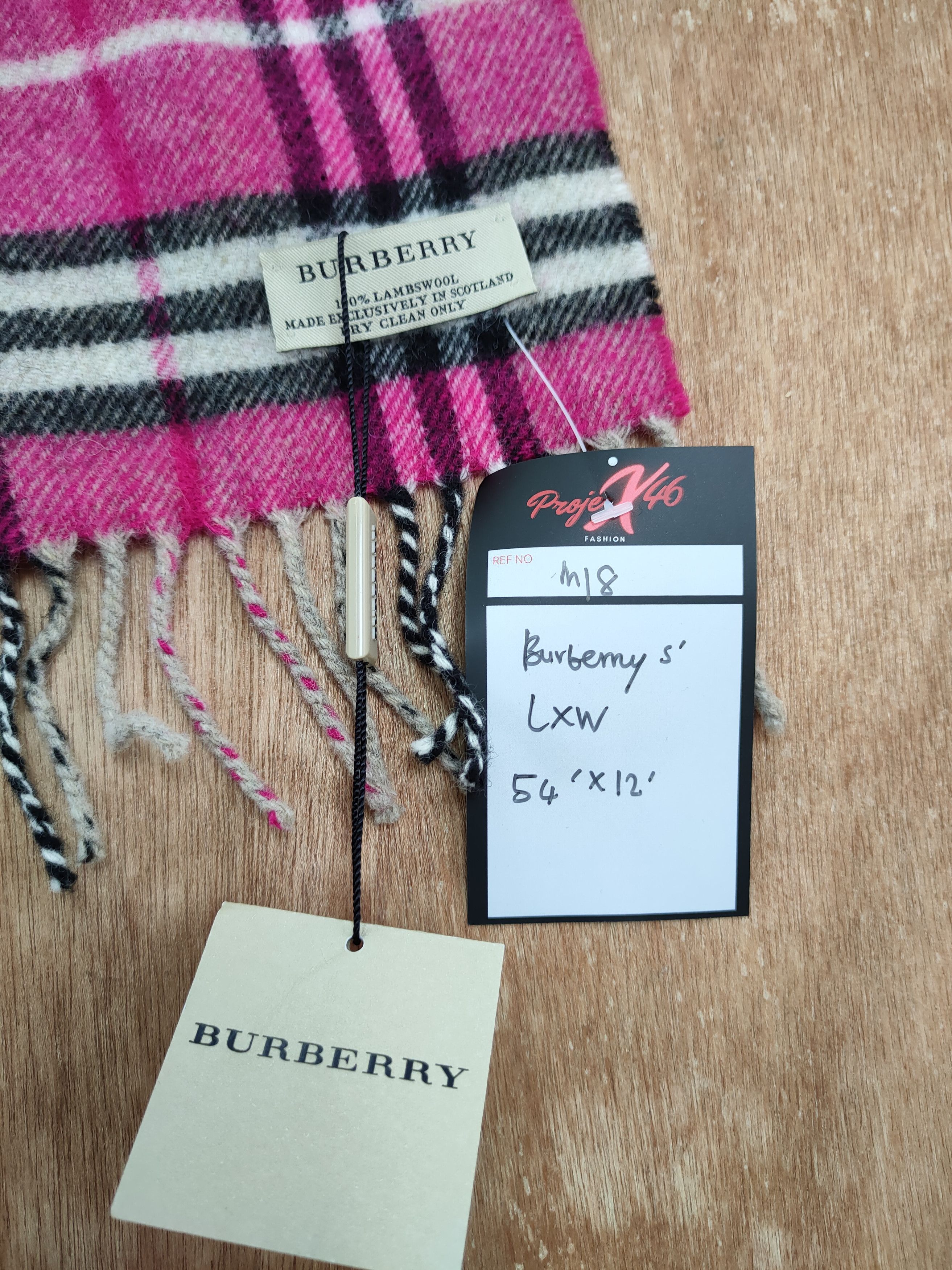 Burberry Burberry scarves checkered muffler #m18 DL Size ONE SIZE - 5 Thumbnail