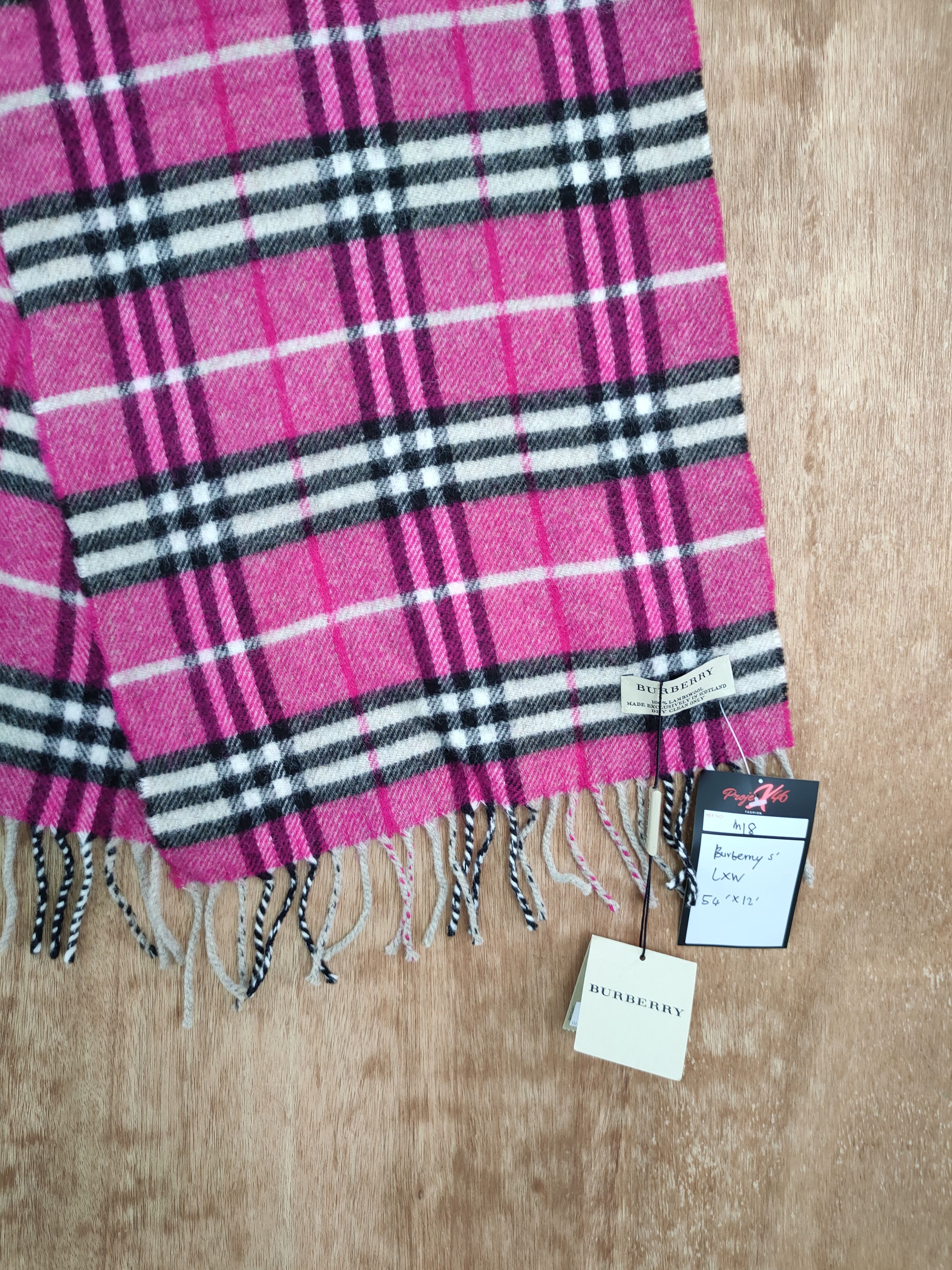 Burberry Burberry scarves checkered muffler #m18 DL Size ONE SIZE - 2 Thumbnail