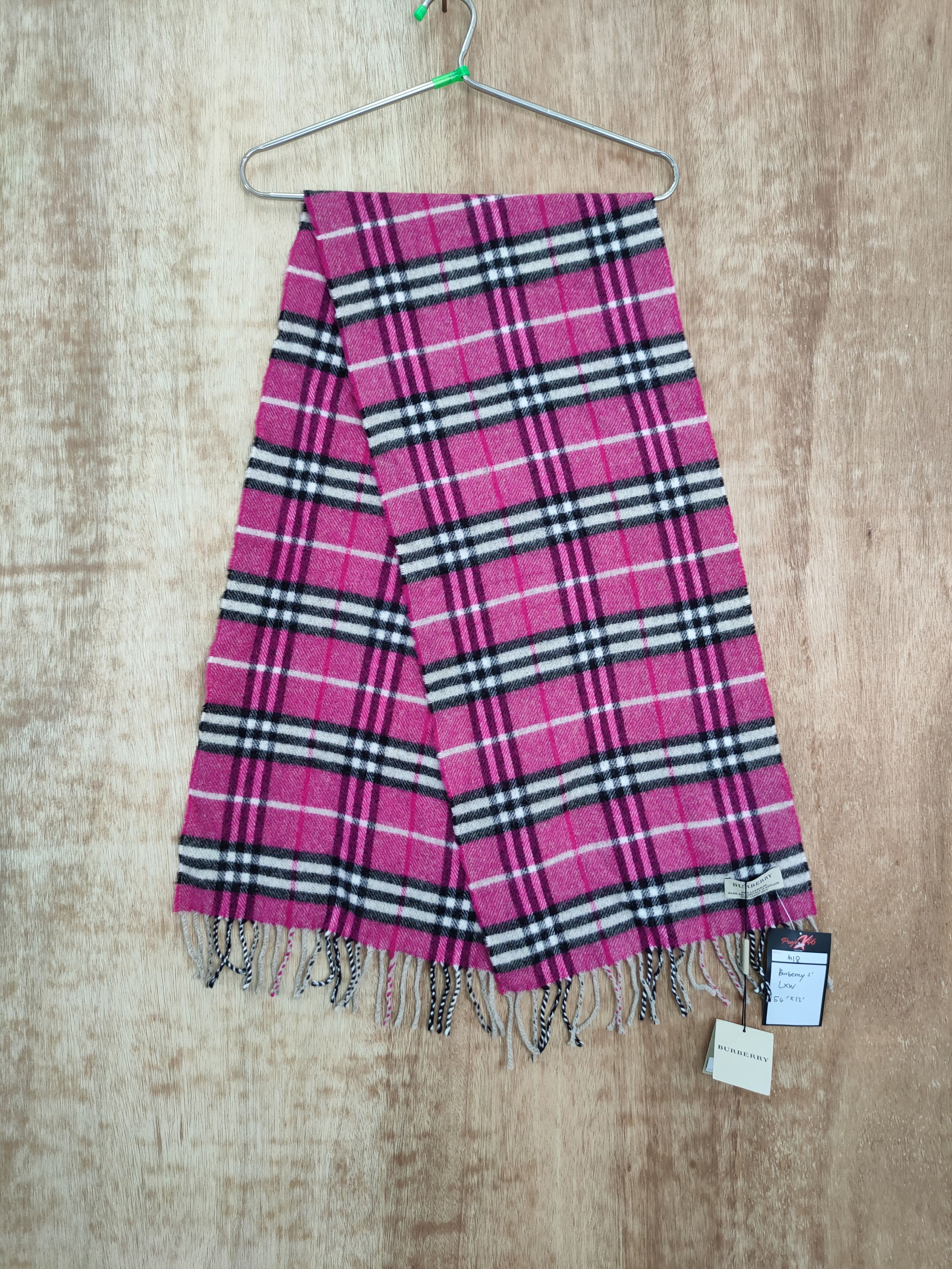 Burberry Burberry scarves checkered muffler #m18 DL Size ONE SIZE - 1 Thumbnail