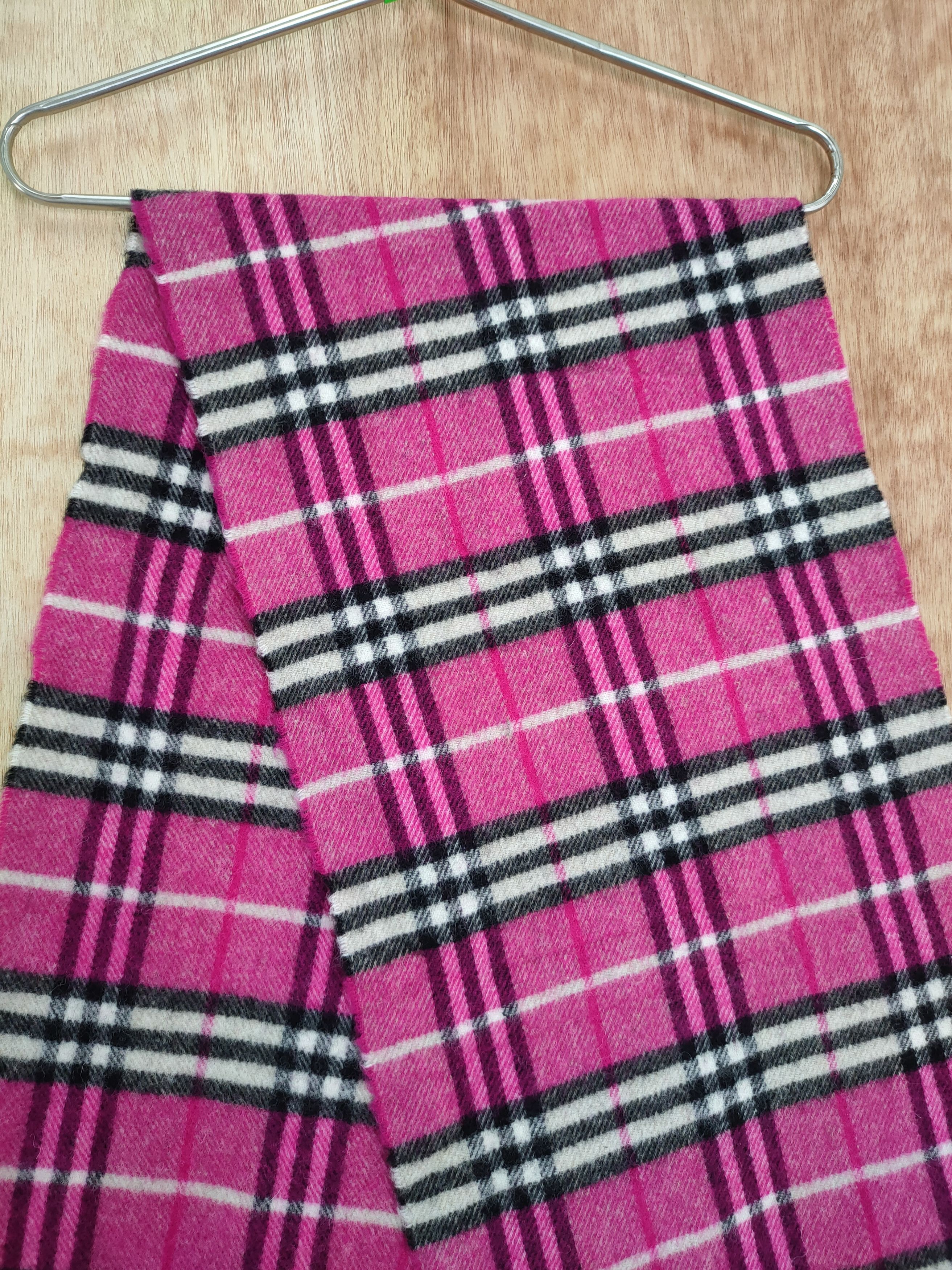 Burberry Burberry scarves checkered muffler #m18 DL Size ONE SIZE - 4 Thumbnail