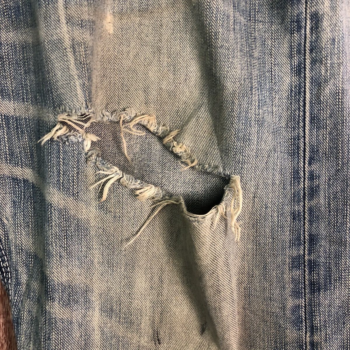 Edwin DLL Edwin Vintage Blue distressed Denim Jeans Pants #c239 Size US 34 / EU 50 - 5 Thumbnail