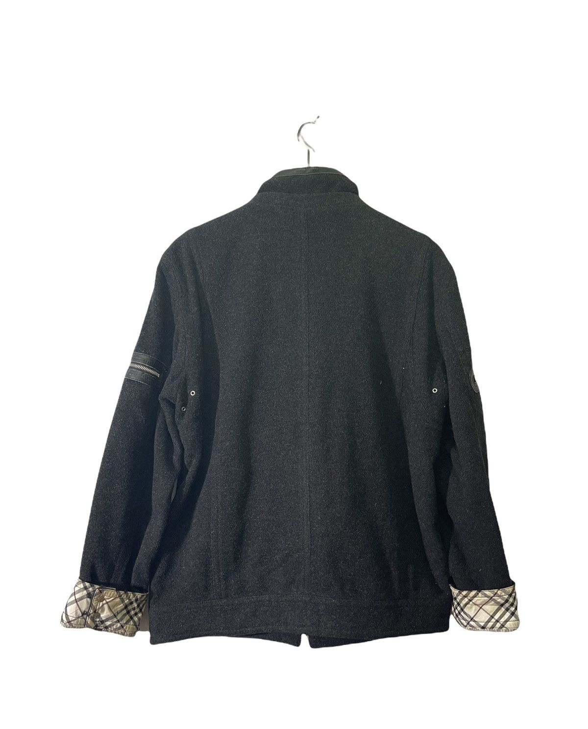 Burberry VINTAGE BURBERRY BLACK LABEL ZIPPER NICE JACKET Size US L / EU 52-54 / 3 - 3 Thumbnail