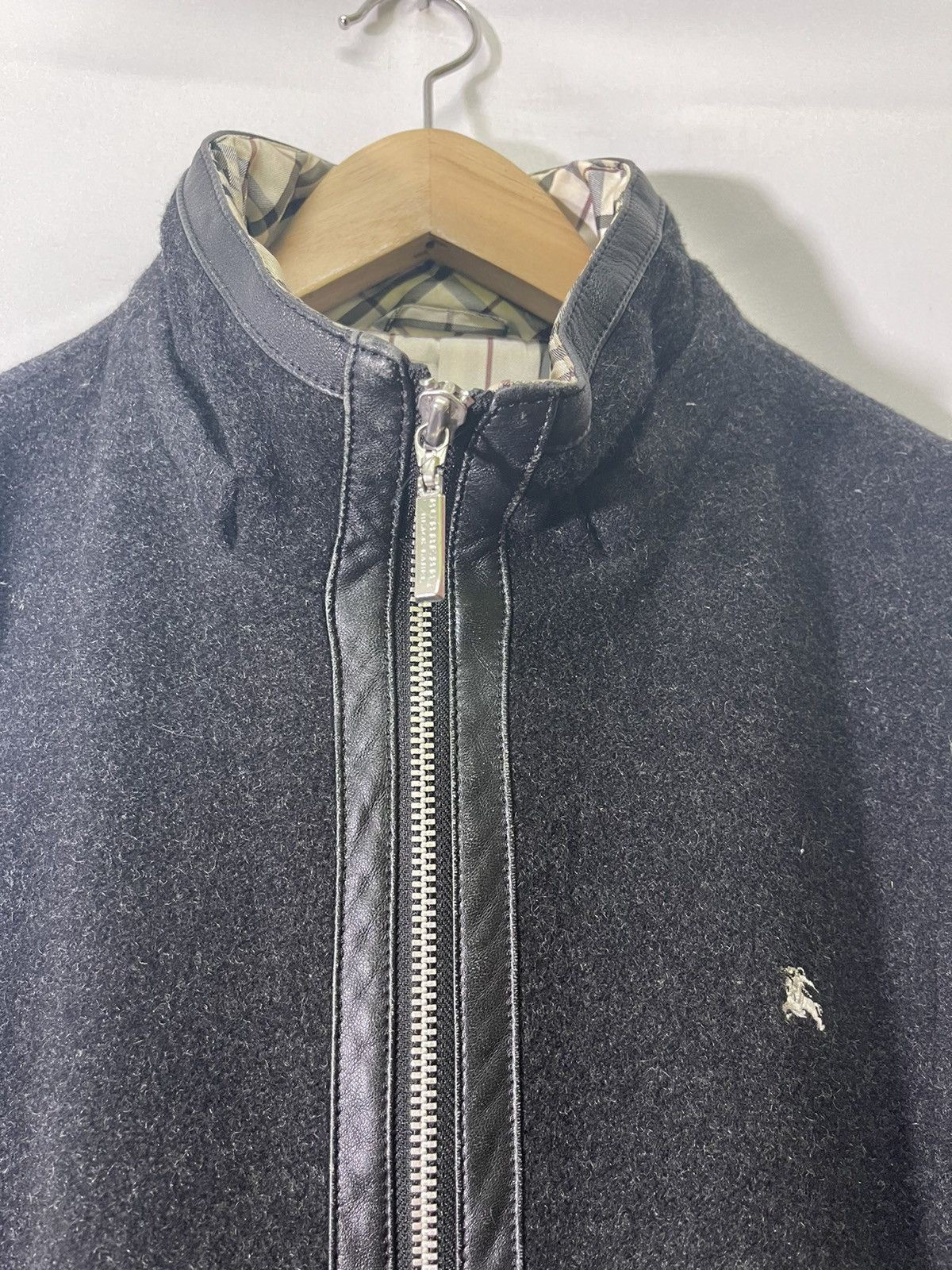 Burberry VINTAGE BURBERRY BLACK LABEL ZIPPER NICE JACKET Size US L / EU 52-54 / 3 - 9 Thumbnail