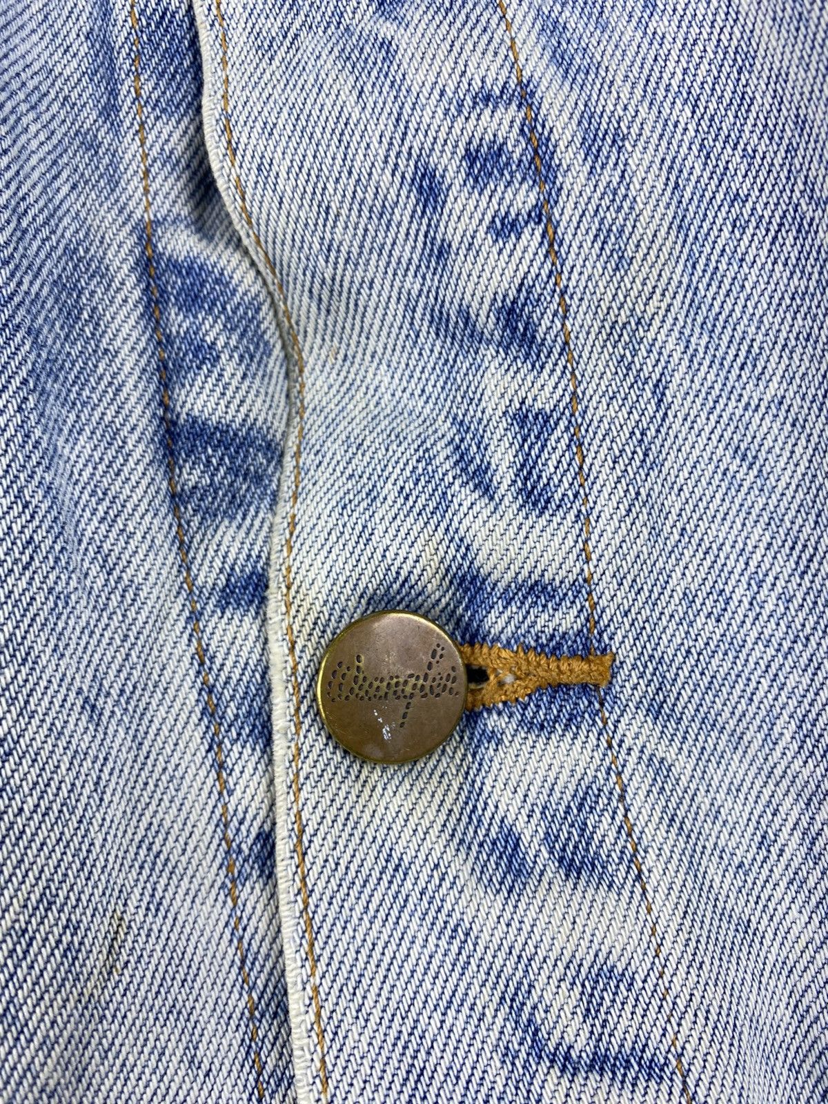 Wrangler GONE 🔥 Vintage 90s Wrangler Acid Wash Truckers Denim Jacket Size US L / EU 52-54 / 3 - 6 Thumbnail