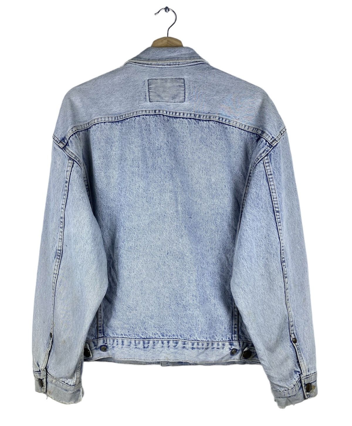 Wrangler GONE 🔥 Vintage 90s Wrangler Acid Wash Truckers Denim Jacket Size US L / EU 52-54 / 3 - 7 Thumbnail