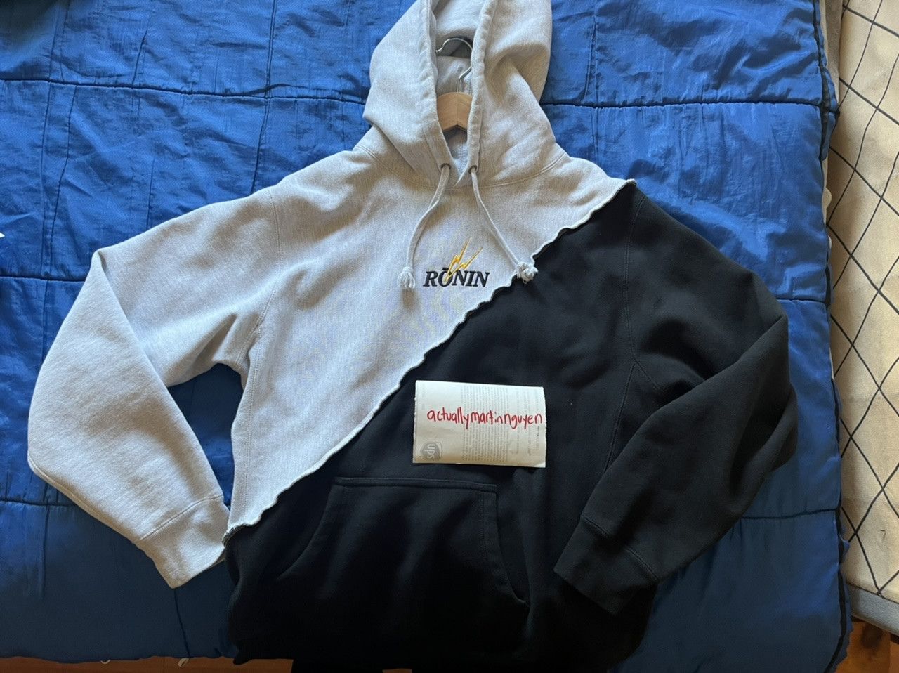 Ronin division ronin division split 1st form hoodie grailed
