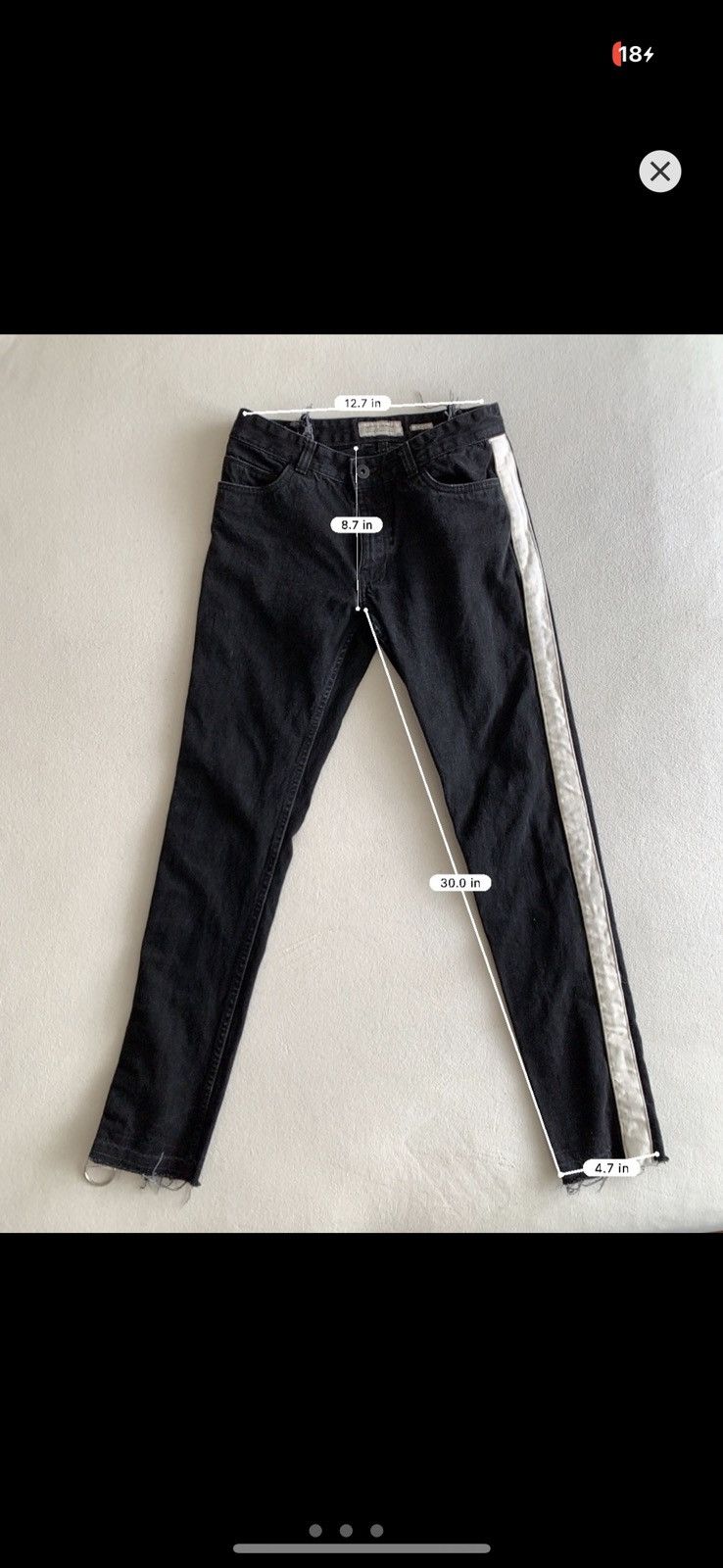 Val Kristopher Factory Denim Sample V2 Size US 30 / EU 46 - 5 Thumbnail