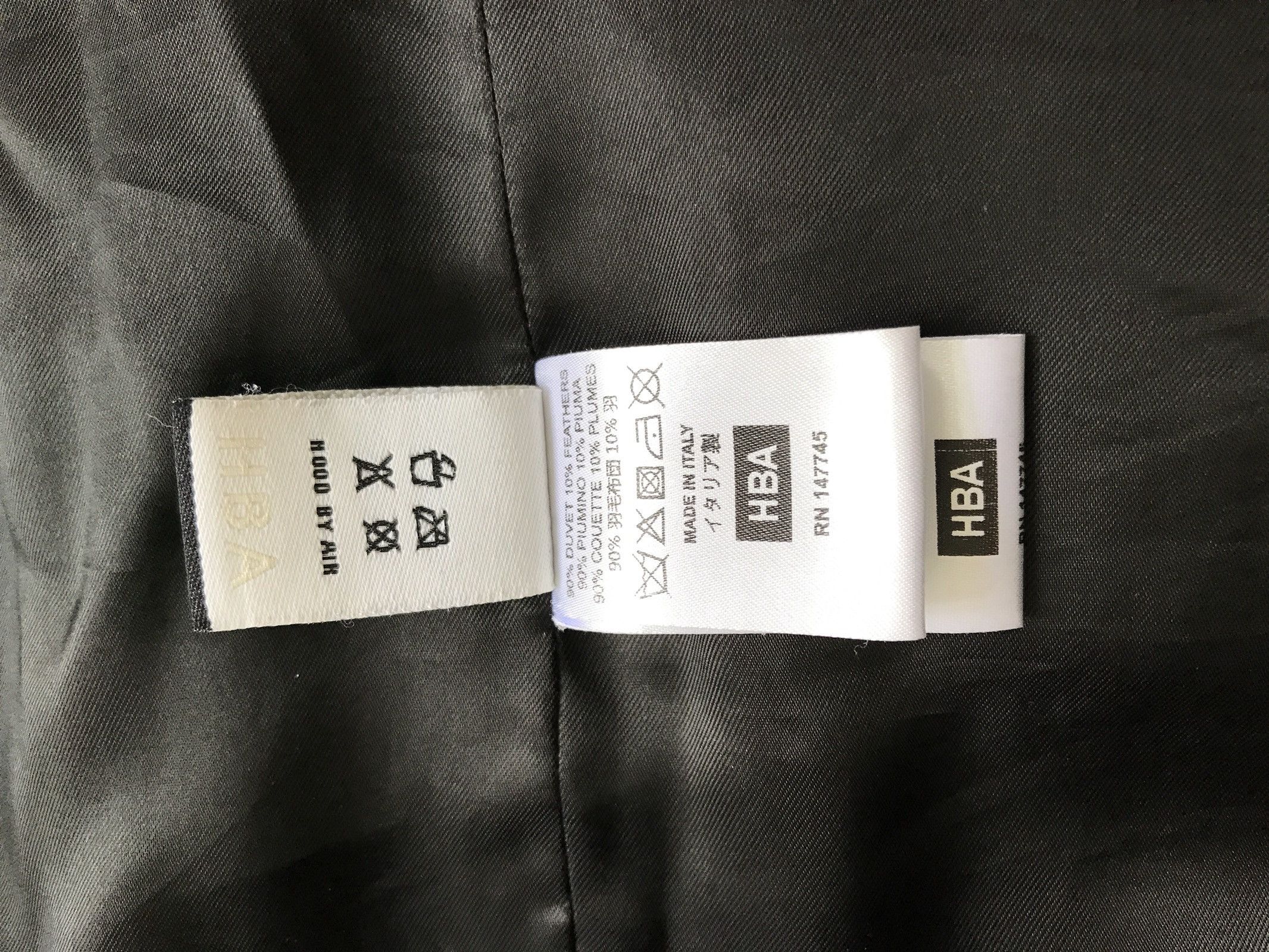 Hood By Air Black Down Puff Daddy Coat Size US S / EU 44-46 / 1 - 7 Thumbnail