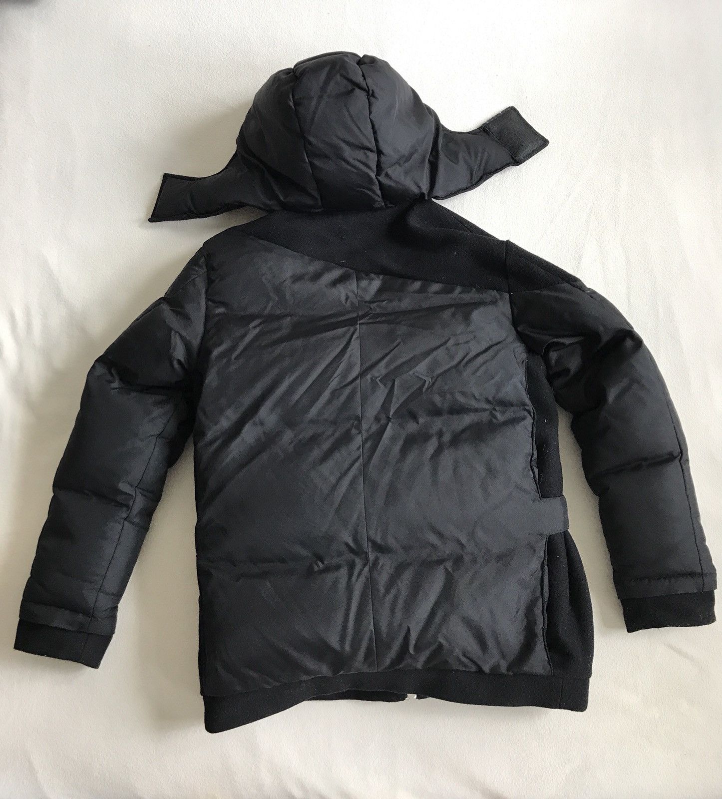 Hood By Air Black Down Puff Daddy Coat Size US S / EU 44-46 / 1 - 4 Thumbnail