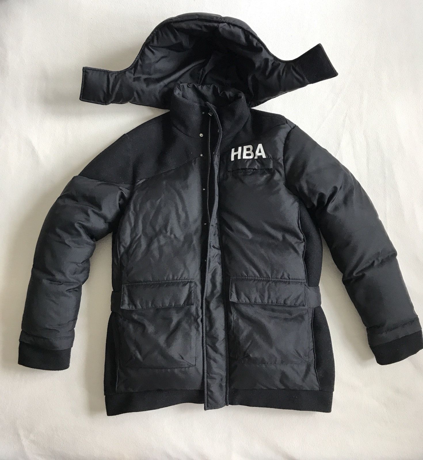 Hood By Air Black Down Puff Daddy Coat Size US S / EU 44-46 / 1 - 3 Thumbnail