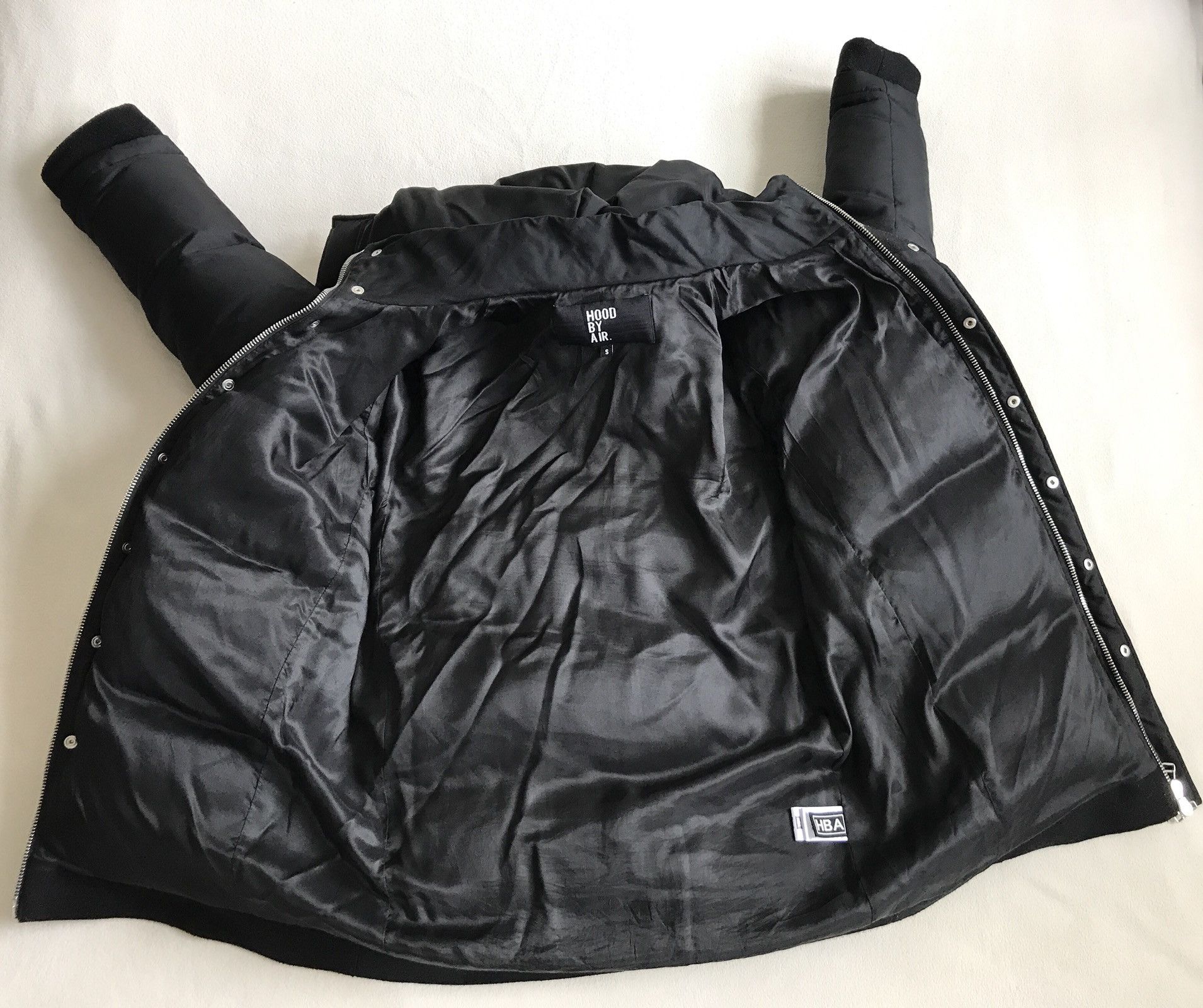 Hood By Air Black Down Puff Daddy Coat Size US S / EU 44-46 / 1 - 5 Thumbnail
