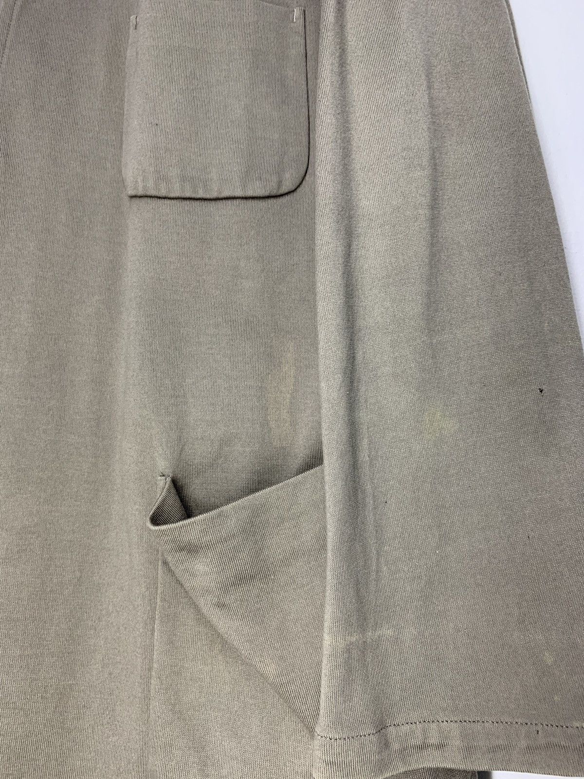Designer × Japanese Brand × Yohji Yamamoto 🇯🇵 Iconic Yohji Yamamoto Signature Drawstring Chore Jacket Size US S / EU 44-46 / 1 - 5 Thumbnail