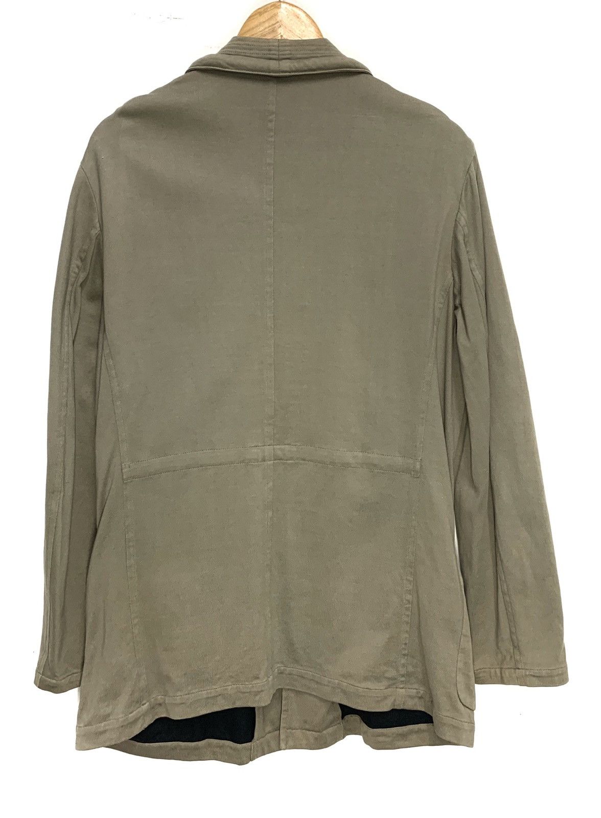 Designer × Japanese Brand × Yohji Yamamoto 🇯🇵 Iconic Yohji Yamamoto Signature Drawstring Chore Jacket Size US S / EU 44-46 / 1 - 2 Thumbnail