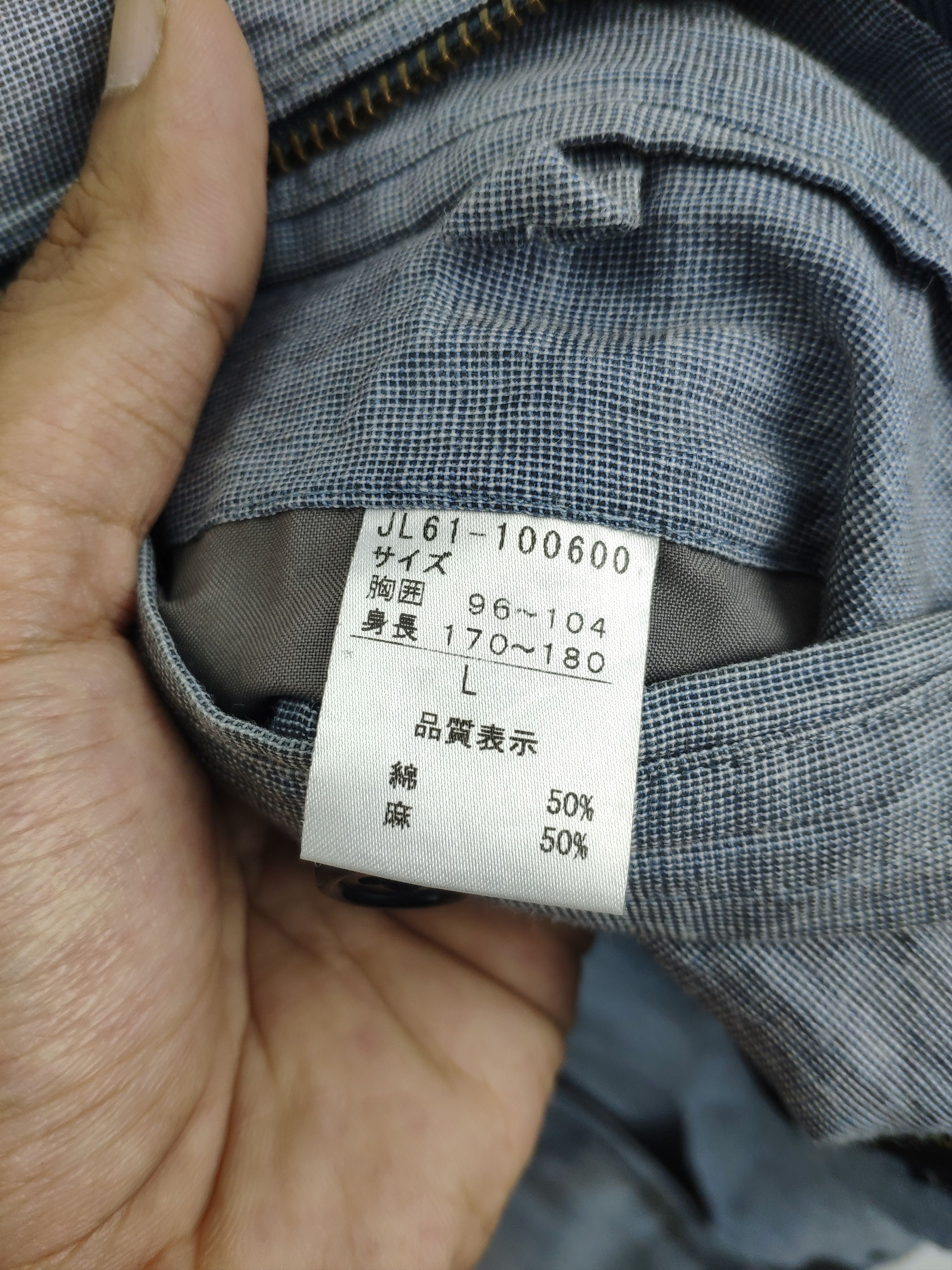 Japanese Brand × Vintage Vintage Zipper Jacket by LORDY Size US L / EU 52-54 / 3 - 4 Thumbnail