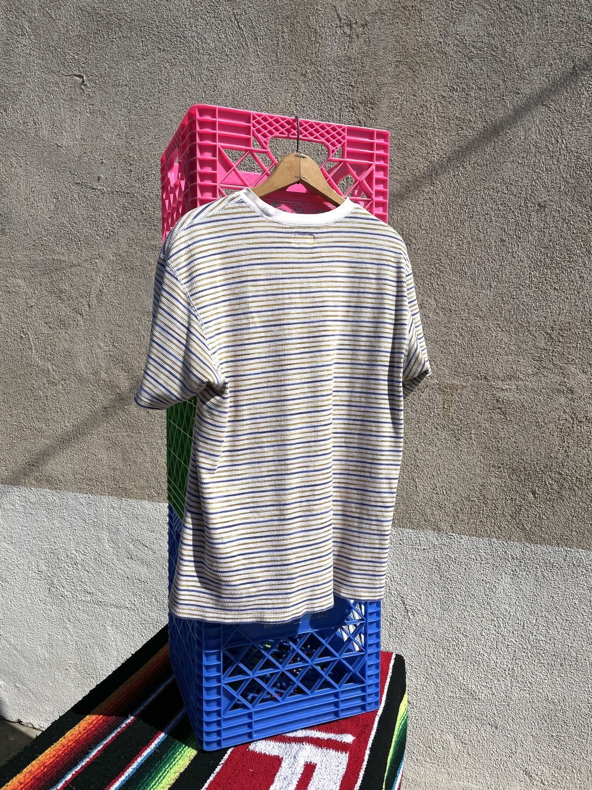 Supreme Supreme Thermal Striped Top | Grailed