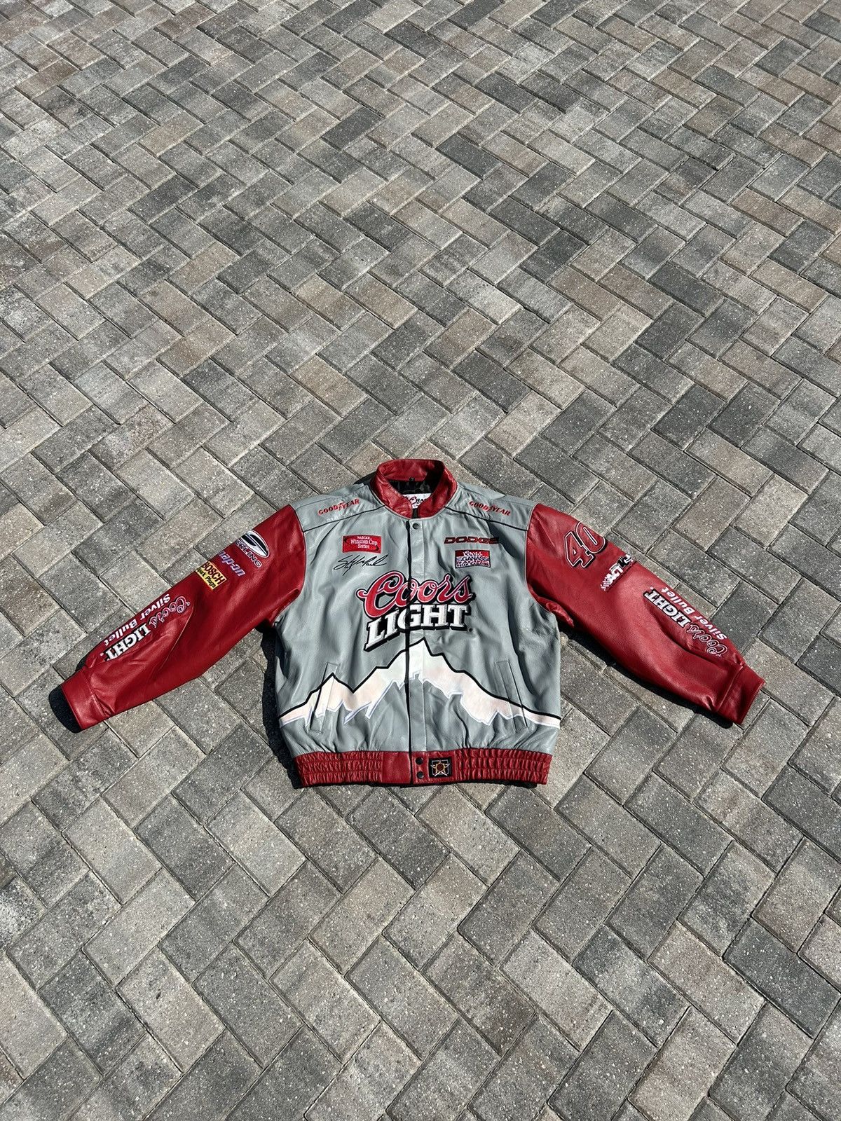 Jeff Hamilton Formula 1 Leather Racing Jacket