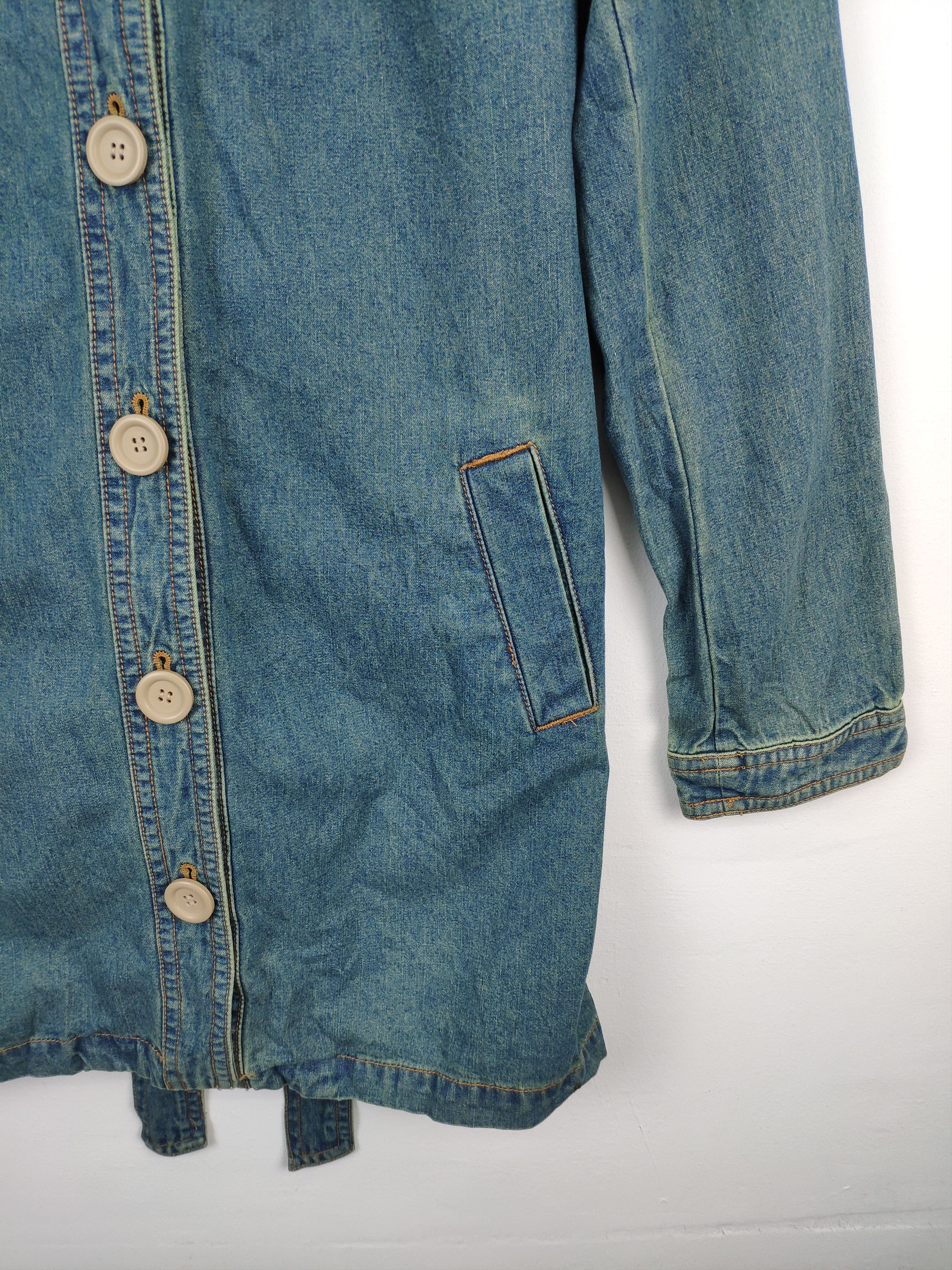 Le Grande Bleu (L.G.B.) × Vintage Vintage Denim Jacket Long Style by Smile Land Size M / US 6-8 / IT 42-44 - 10 Thumbnail