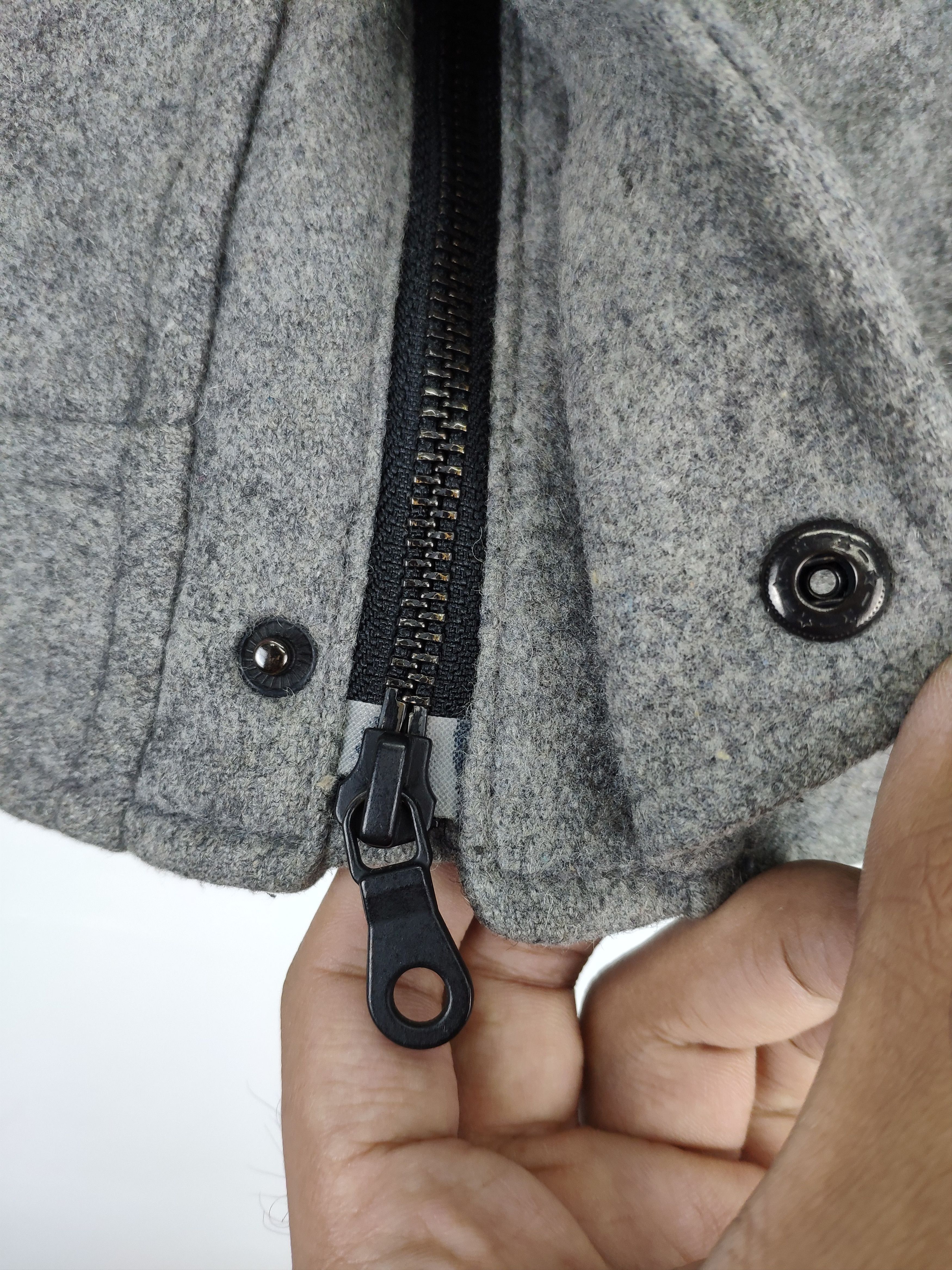 Japanese Brand × Vintage Steal 💥 Vintage Wool Duffle Coat Hooded Jacket Size US S / EU 44-46 / 1 - 15 Thumbnail